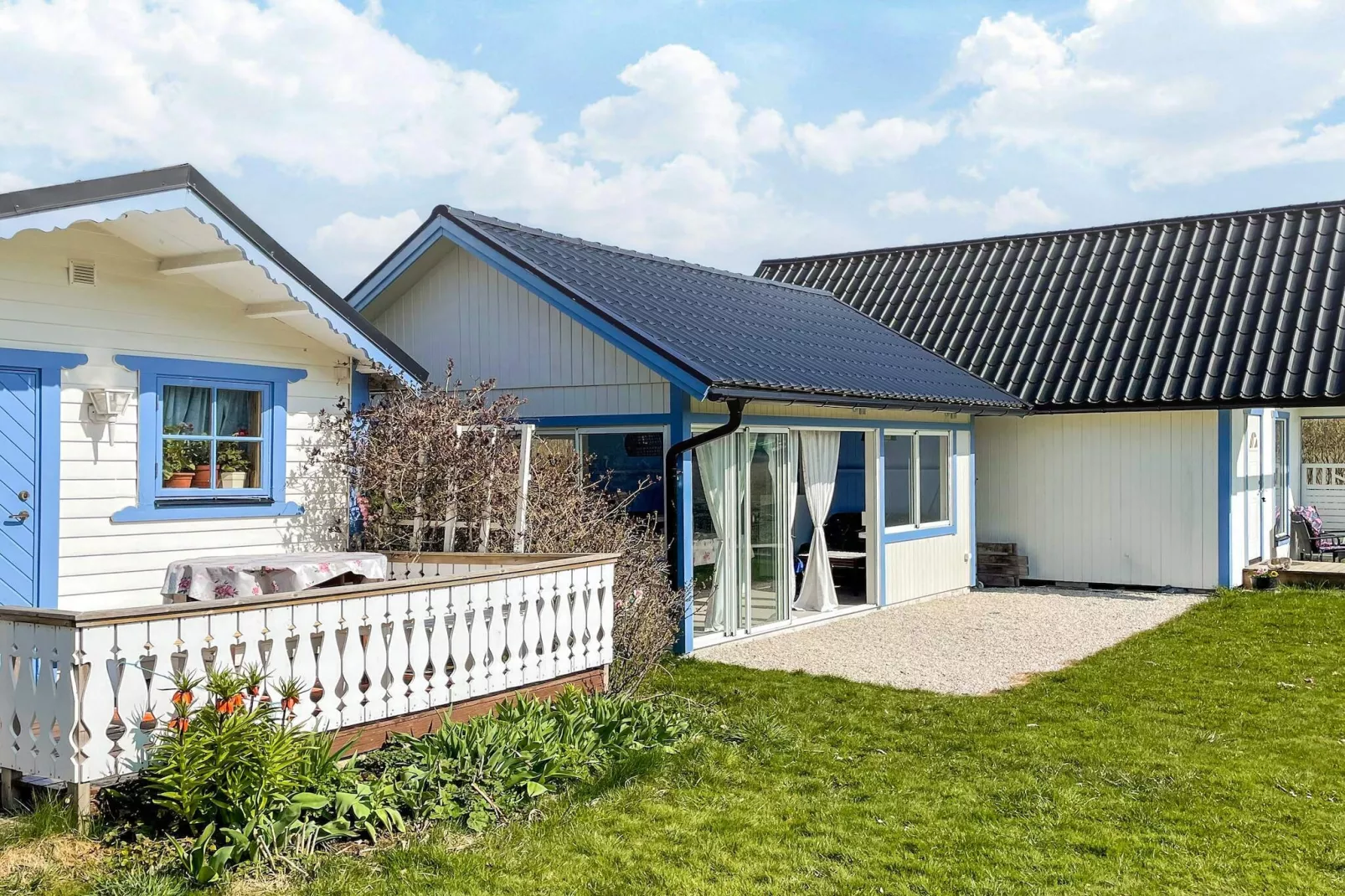 Charmant tuinhuisje in Levide