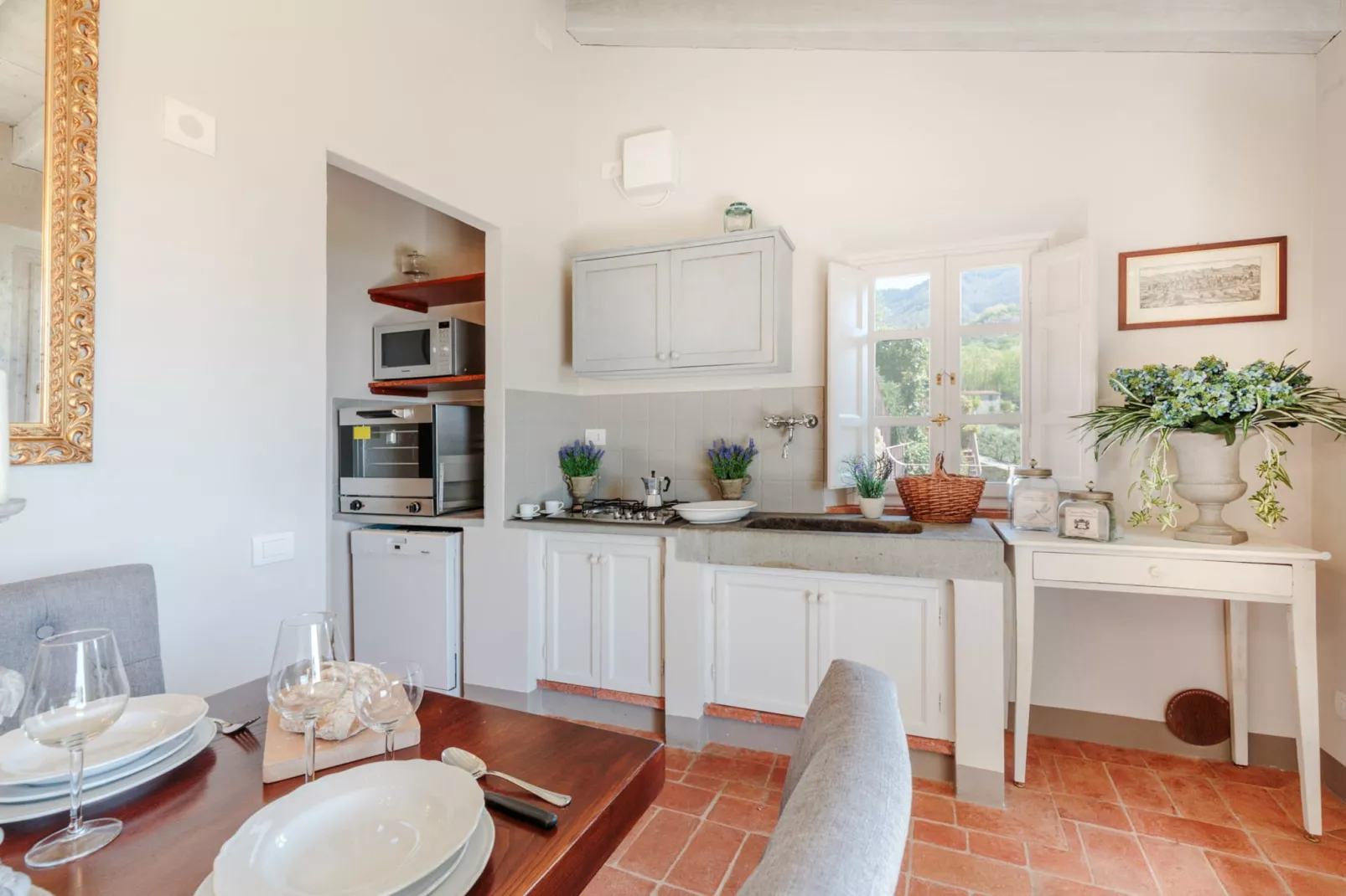 La Macina Farmhouse-Keuken