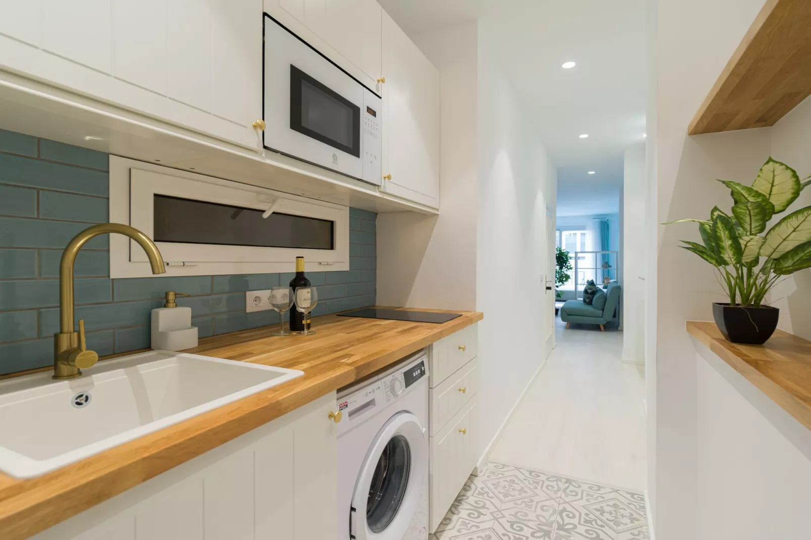 Fancy & Stylish studio by CanariasGetaway-Keuken