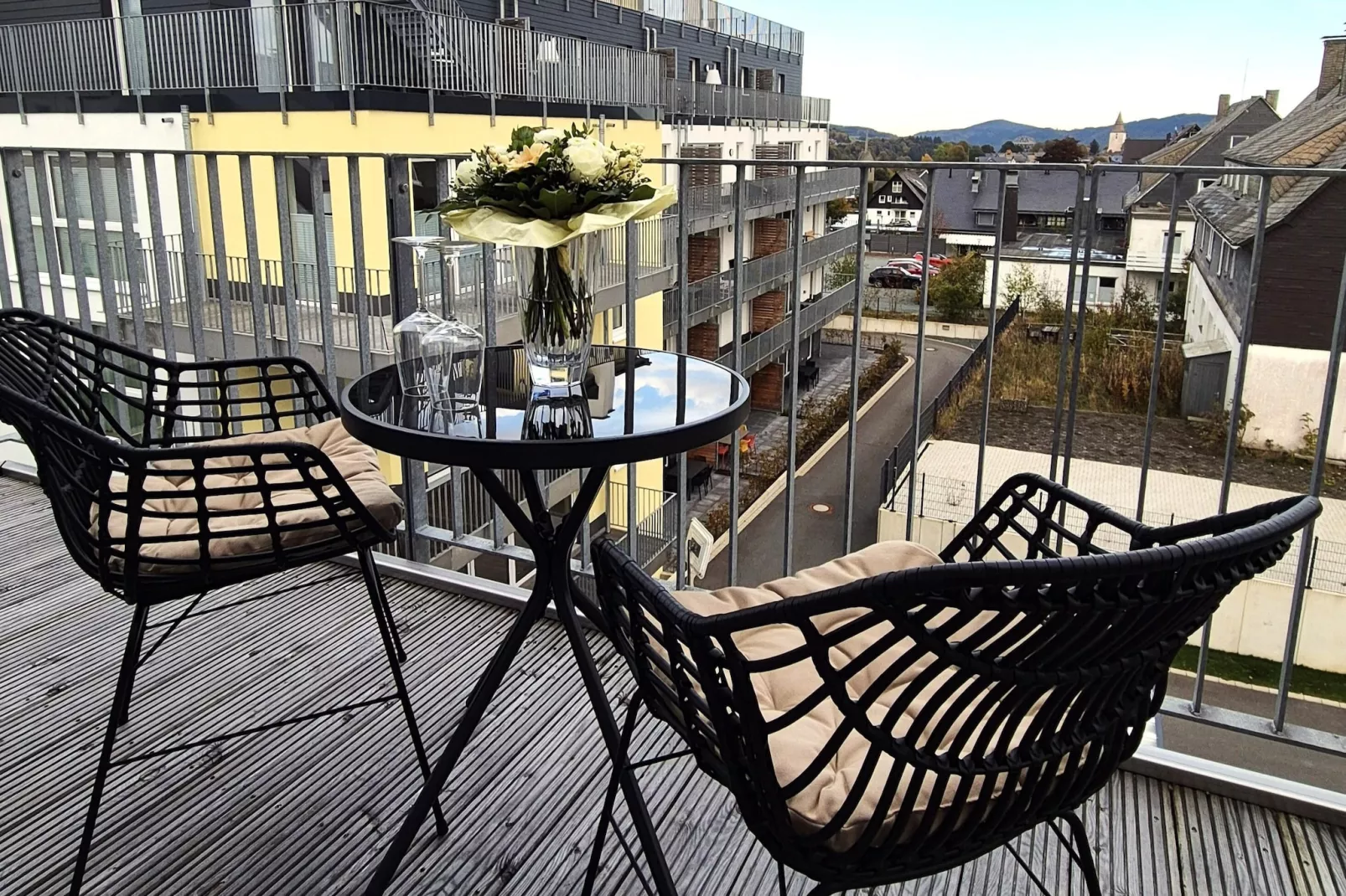 1SZ/3P Winterberg Appartement 21132-Terrasbalkon