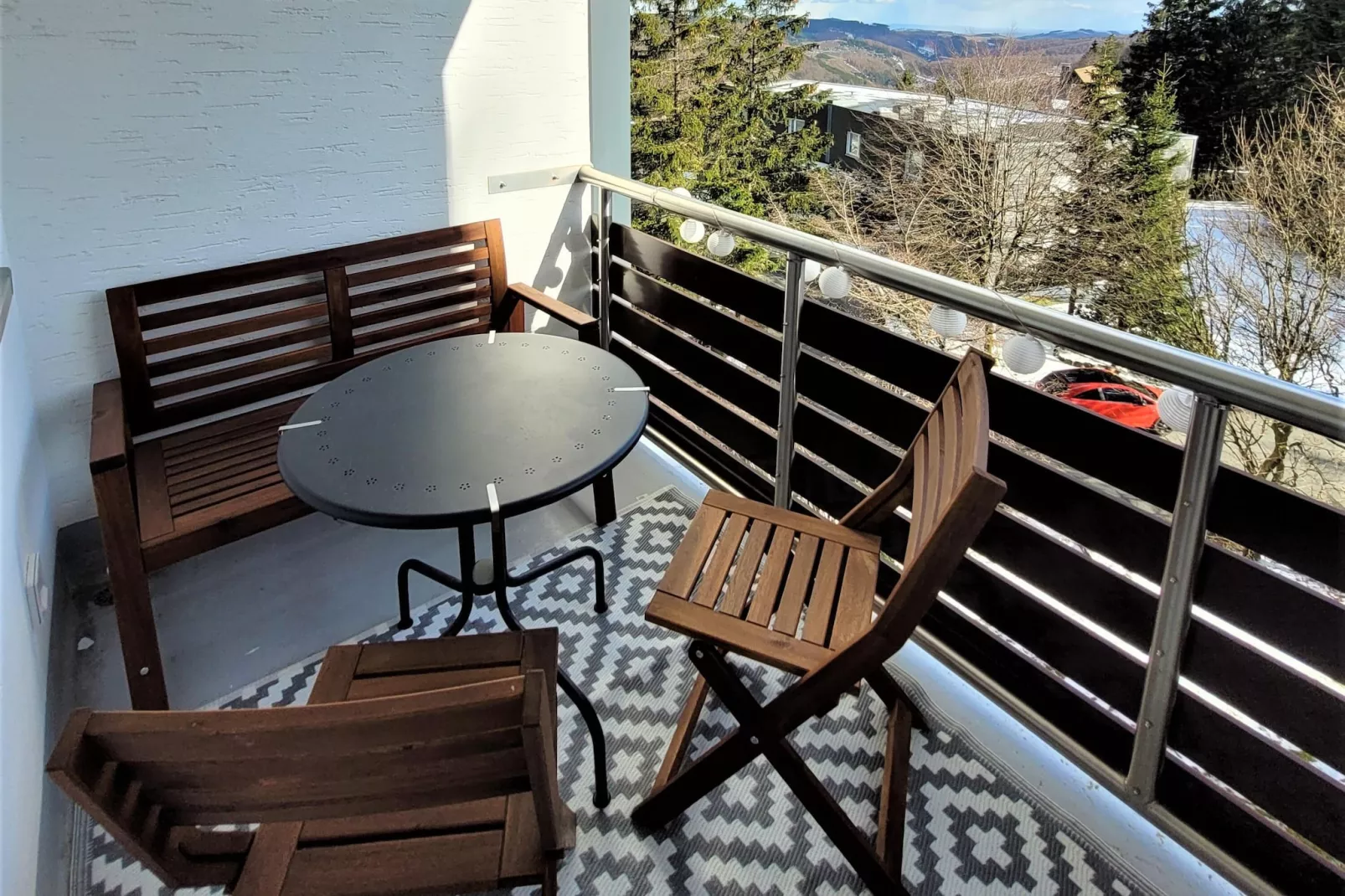 1 SZ/4P Winterberg Appartement 21122-Terrasbalkon