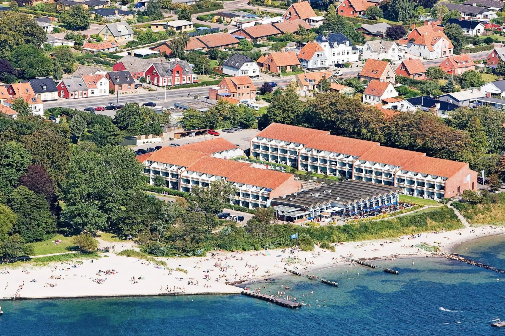 4 persoons vakantie huis op een vakantie park in Faaborg