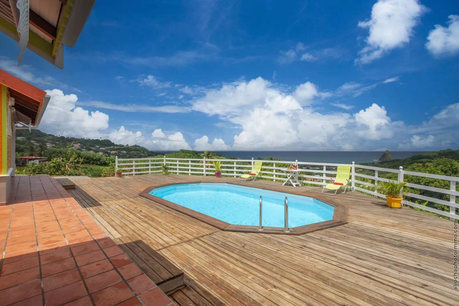 2 Bungalows avec Piscine - Zwembad