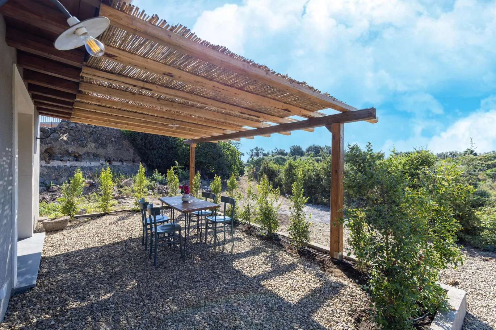 Appartamento La Cantina Villa di campagna NUOVO-Tuinen zomer