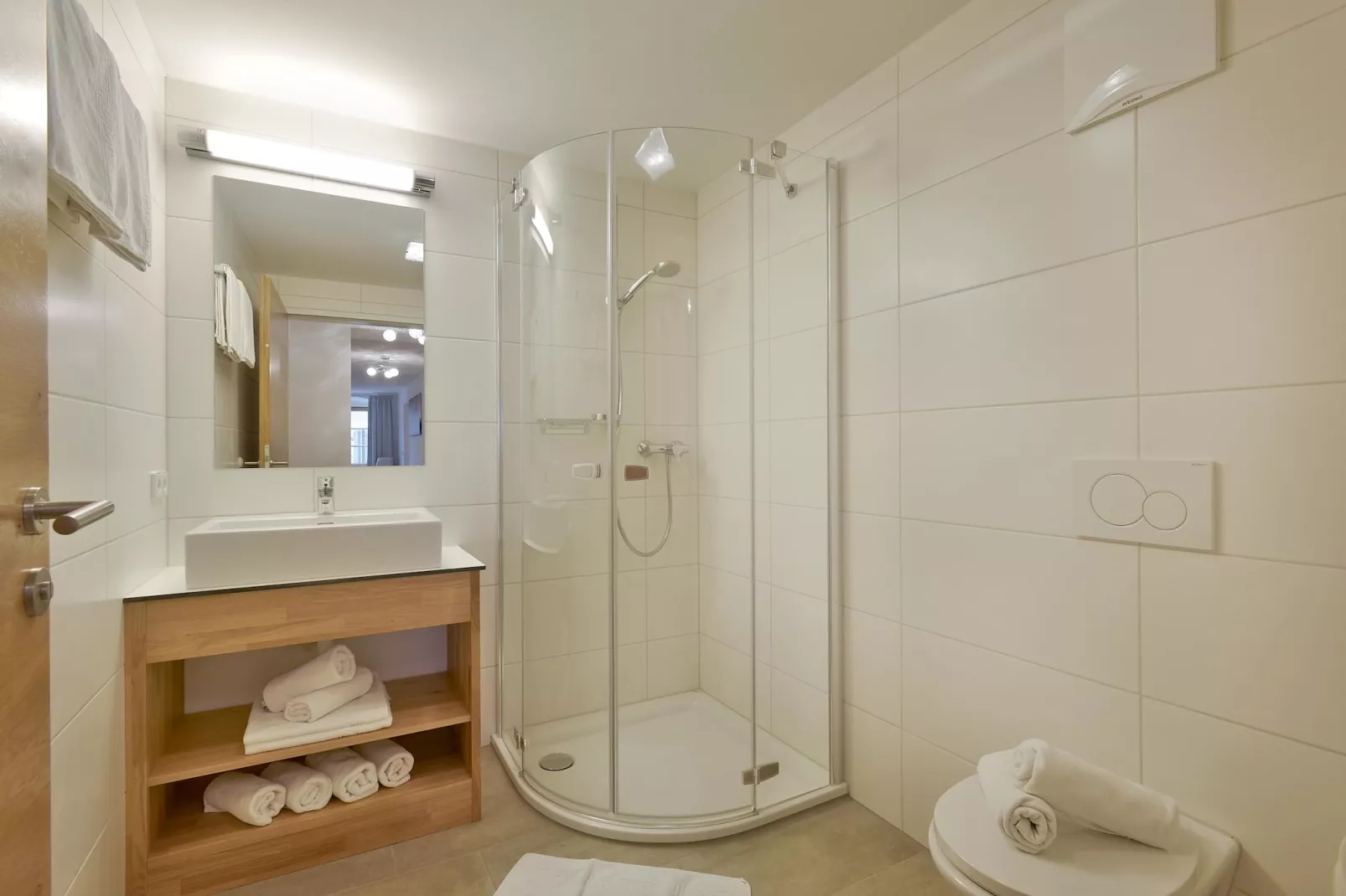 Jägerhaus Appartements-Badkamer