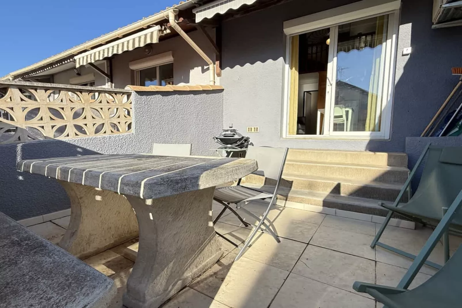60 Maison avec terra-Terrasbalkon