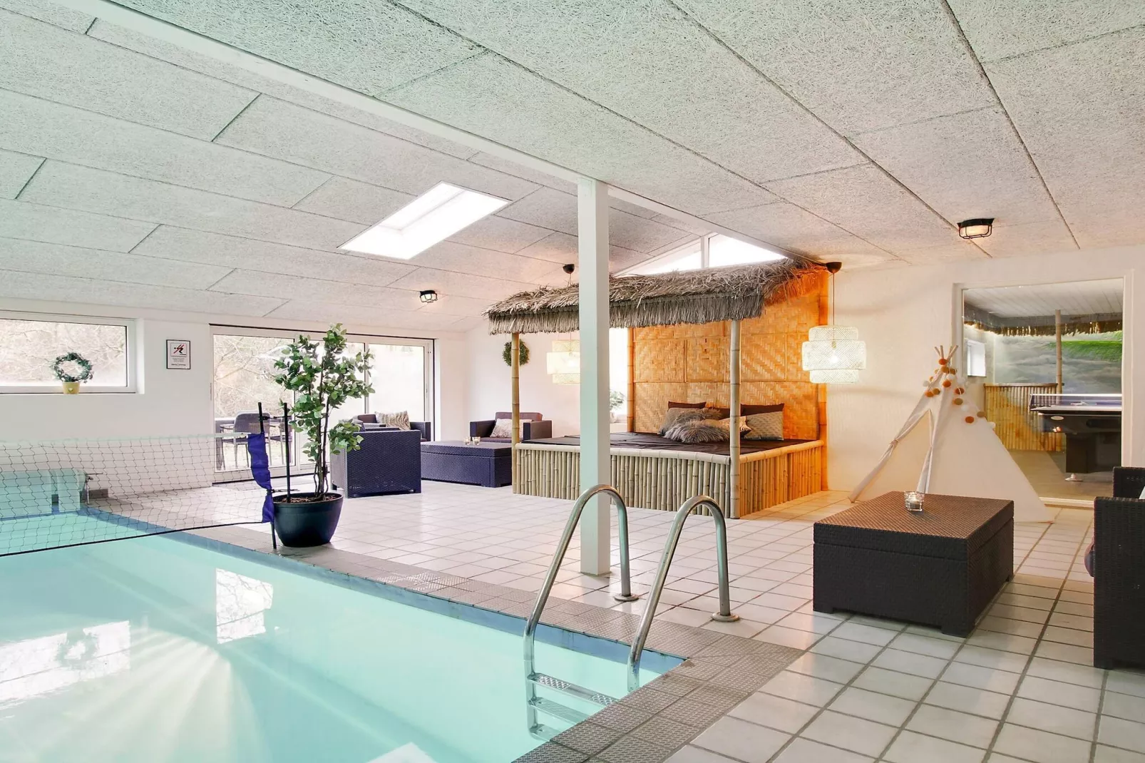 5 sterren vakantie huis in Ebeltoft-Zwembad