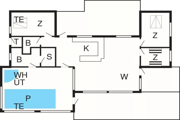 10 persoons vakantie huis in Hjørring-By Traum-Plattegrond