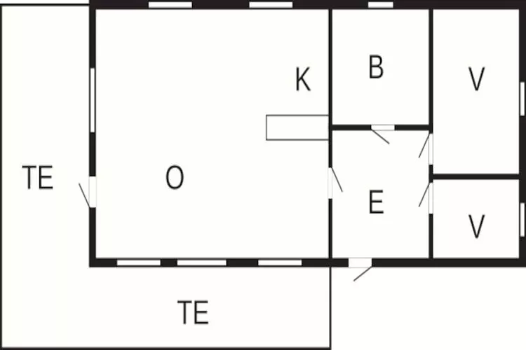 6 persoons vakantie huis in BORKENES-By Traum-Plattegrond