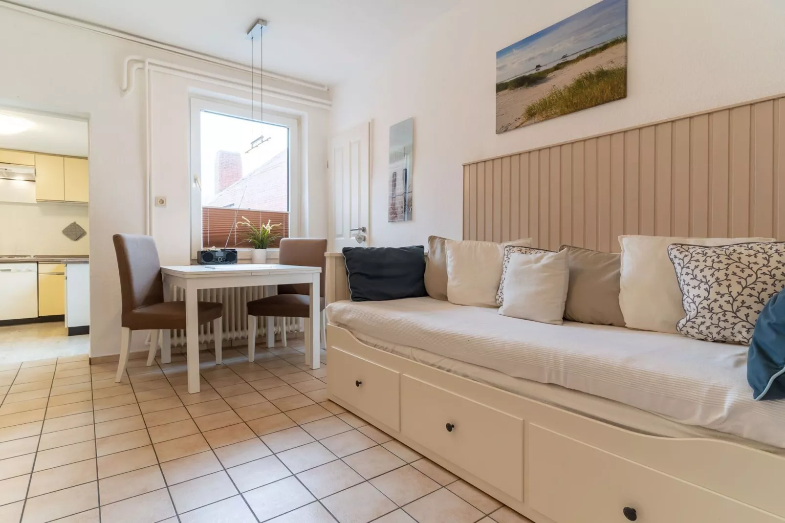 Ferienwohnung Springfloot 1 - 3 Personen-Woonkamer