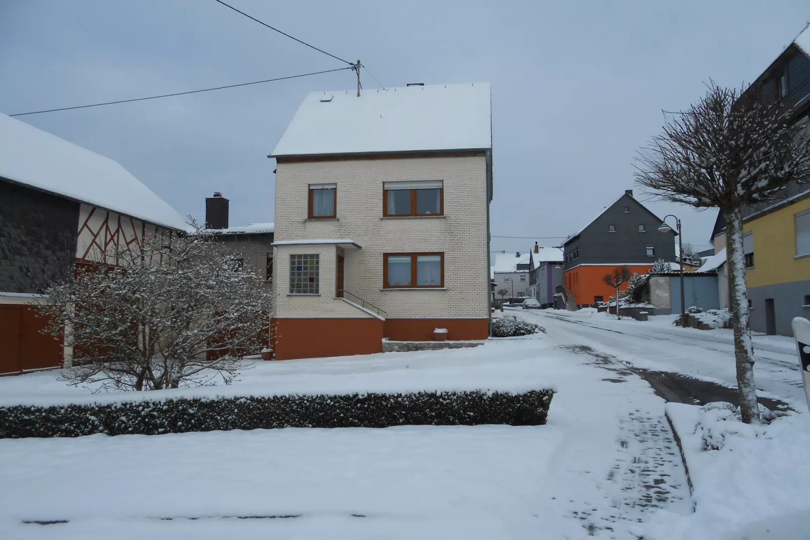 Ferienhaus Paula-Exterieur winter