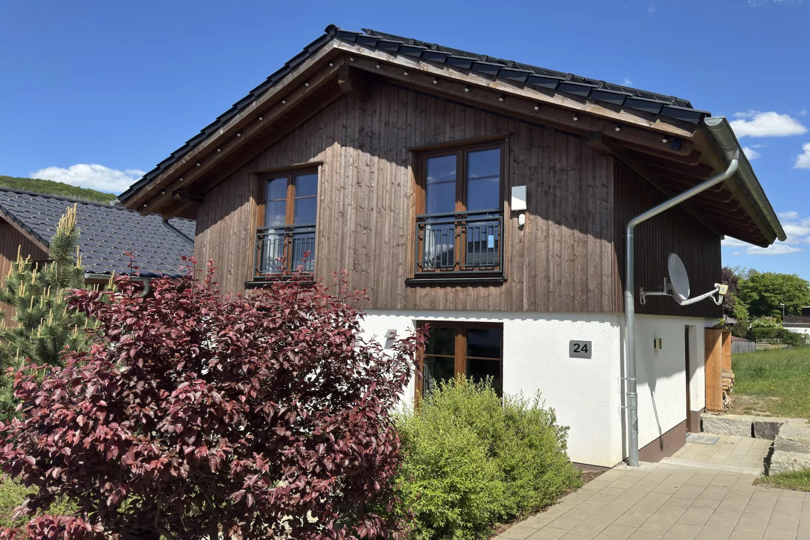 Bergchalet bis 2Pers-Buitenkant zomer