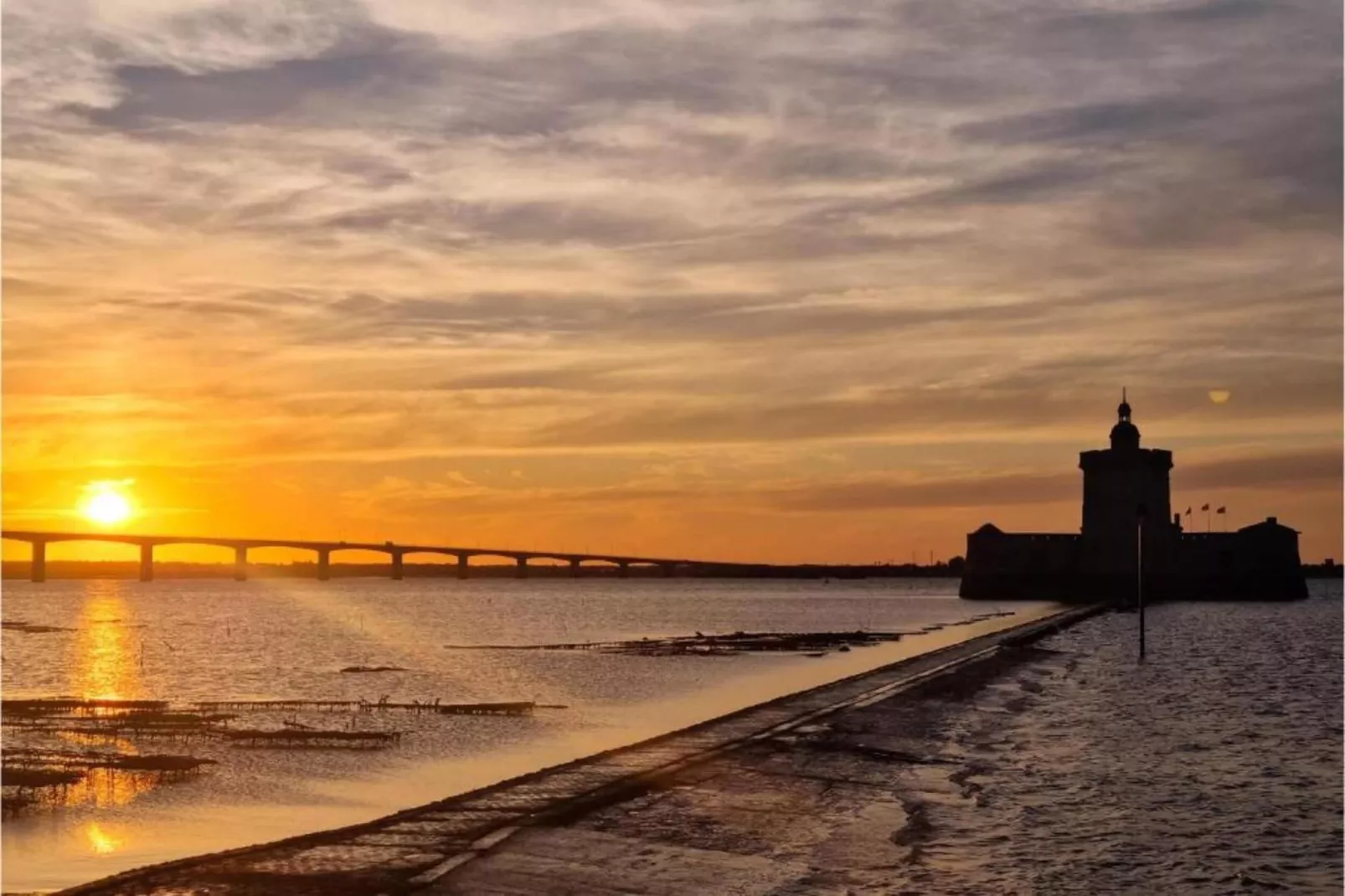 Les Terrasses de Fort Boyard 6-Gebieden zomer 1km