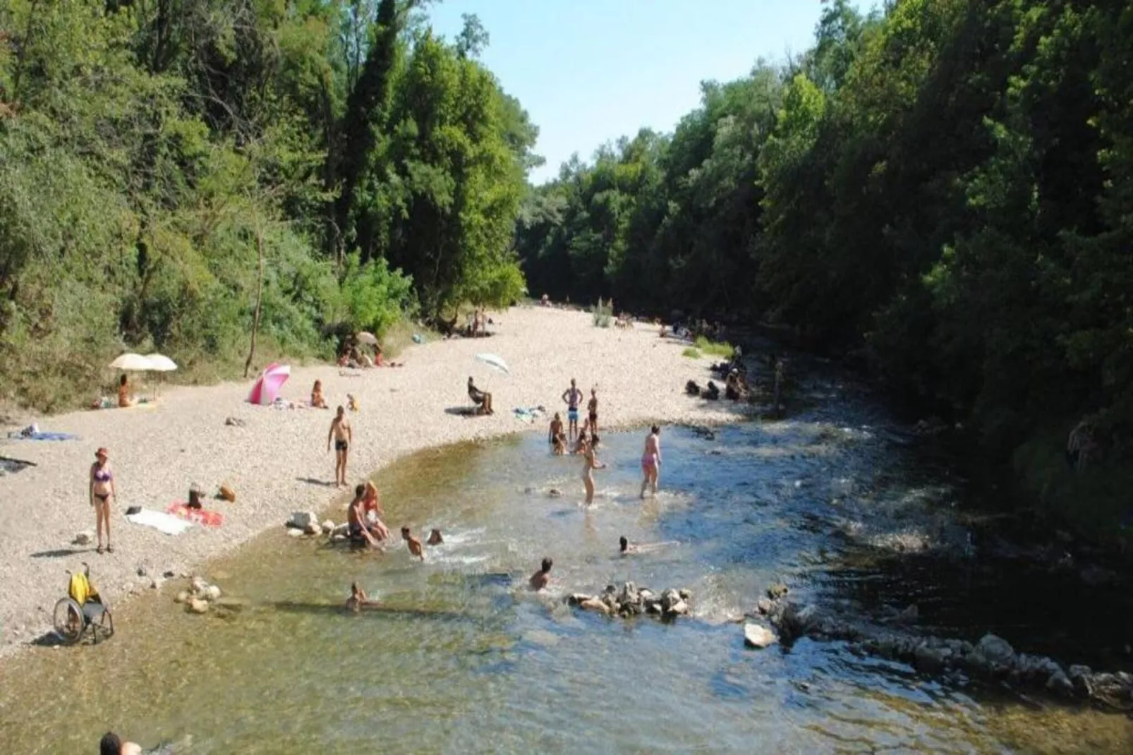 L'Oliveraie-Gebieden zomer 5km