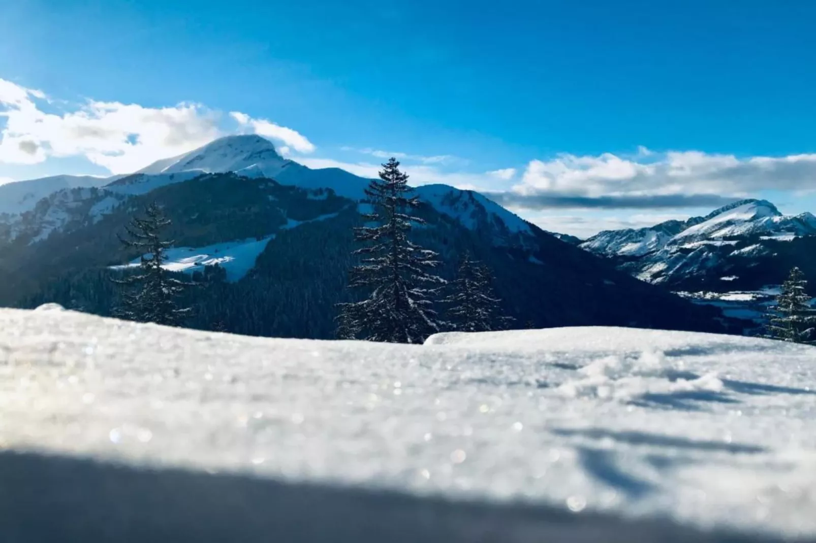 Les Fermes de Chatel 1-Gebied winter 20km