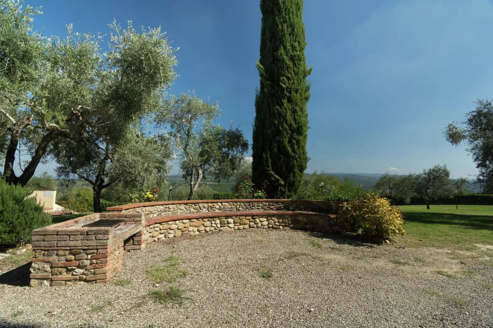 Il Querceto Prima-Tuinen zomer
