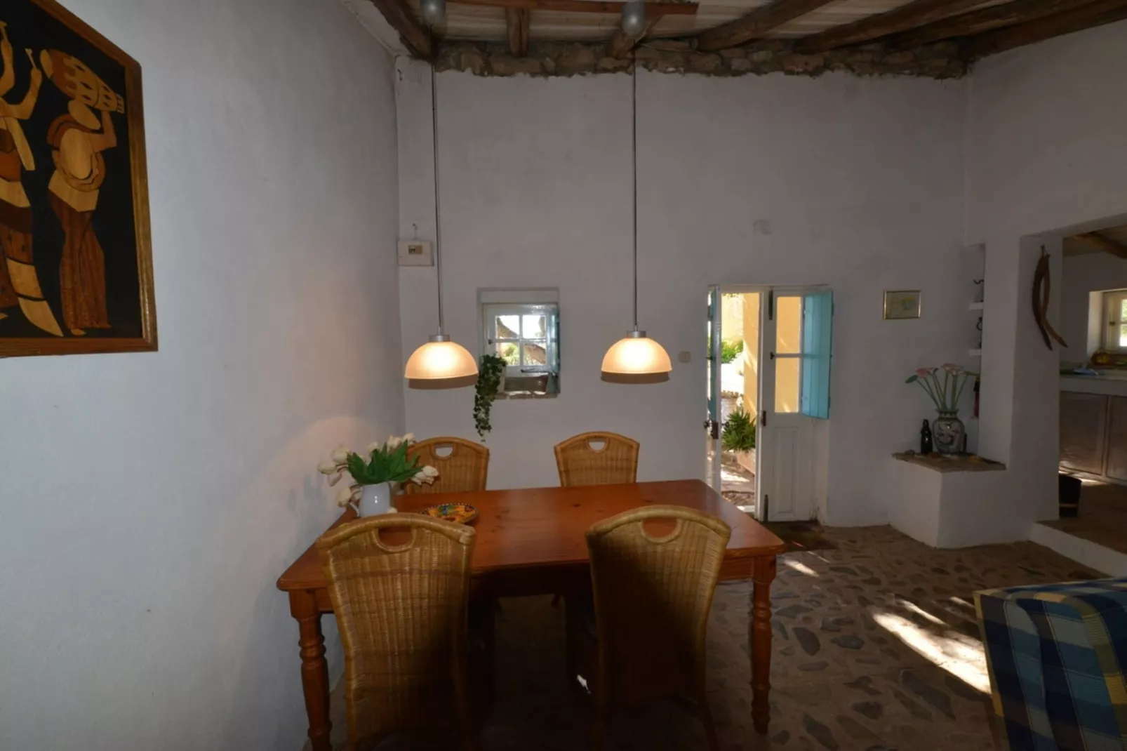 Casa Amarela-Eetkamer