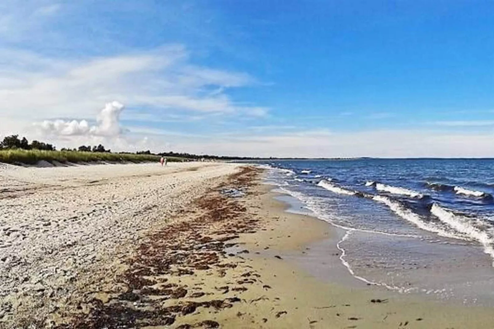 Luxe strandretraite in Væggerløse-Waterzicht