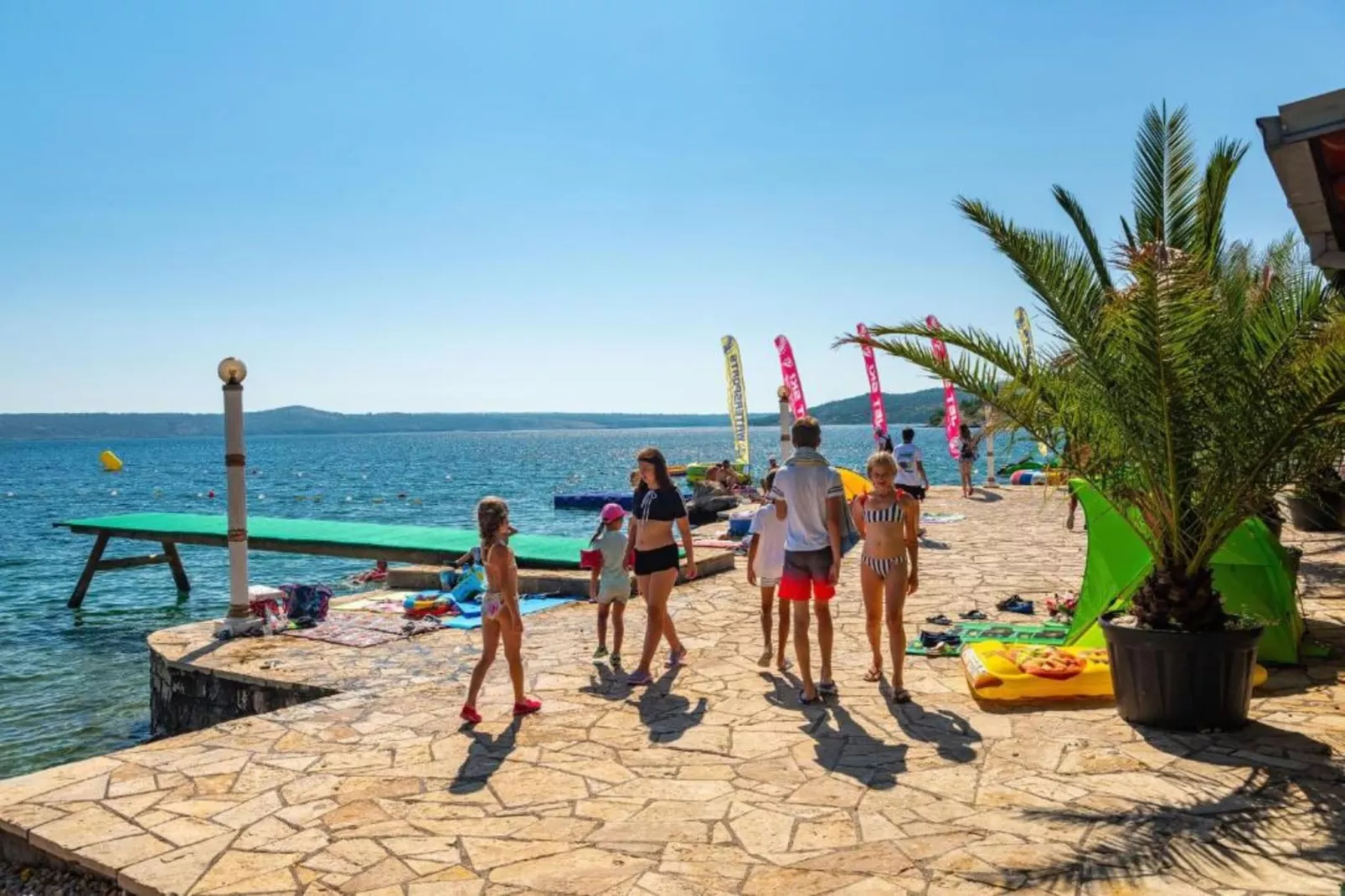 Holiday House Danica-Gebieden zomer 1km