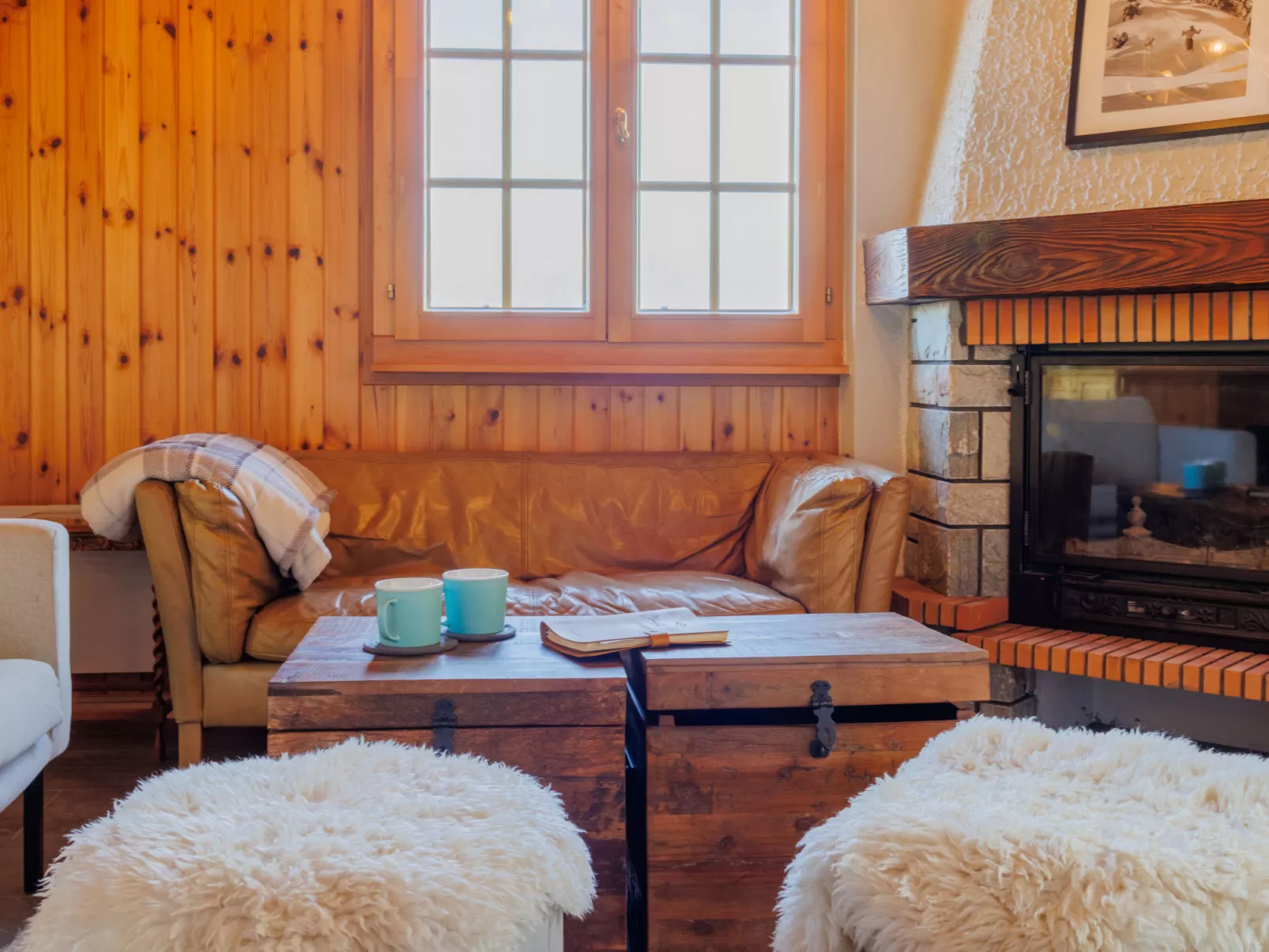 Chalet Soleil-Binnen