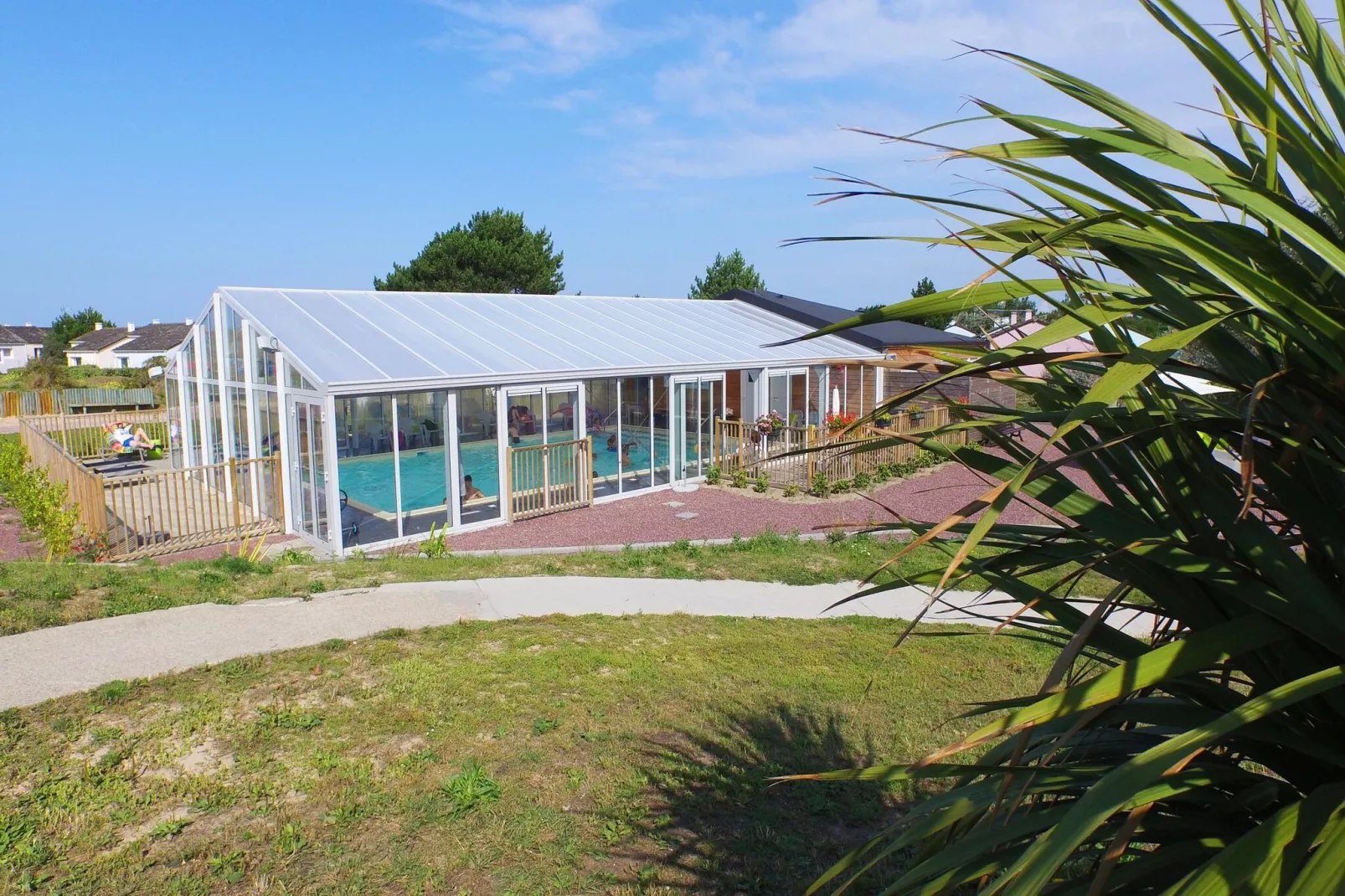 Gîte 3 Pièces 4 Personnes 1 bébé / PORTBAIL PEA 25-Zwembad
