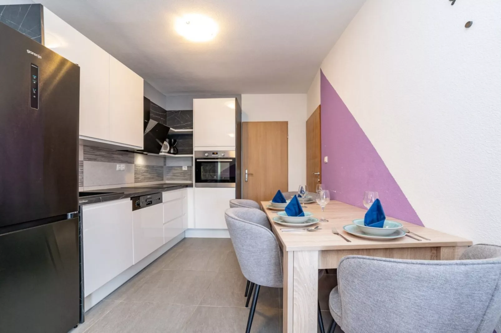 Apartments Robi & Kristina - One Bedroom Apartment with Sea View A4-Keuken