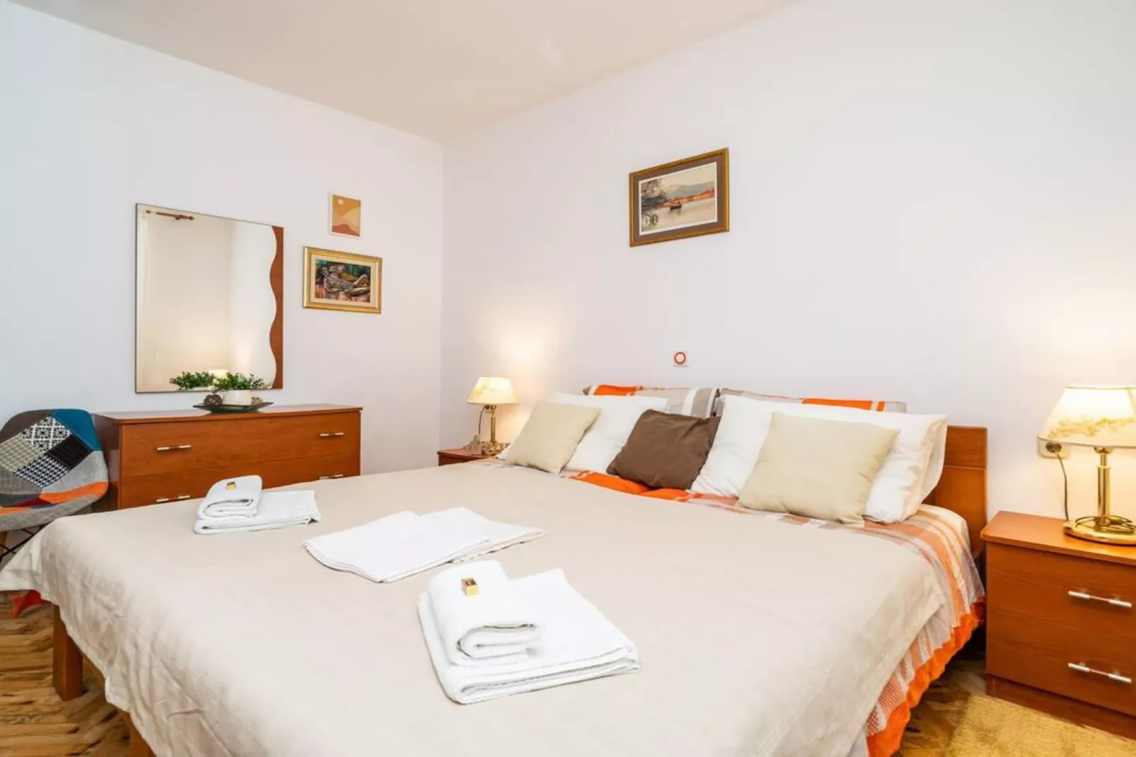 Apartment Nature View  - Three Bedroom Apartment with Jacuzzi-Slaapkamer