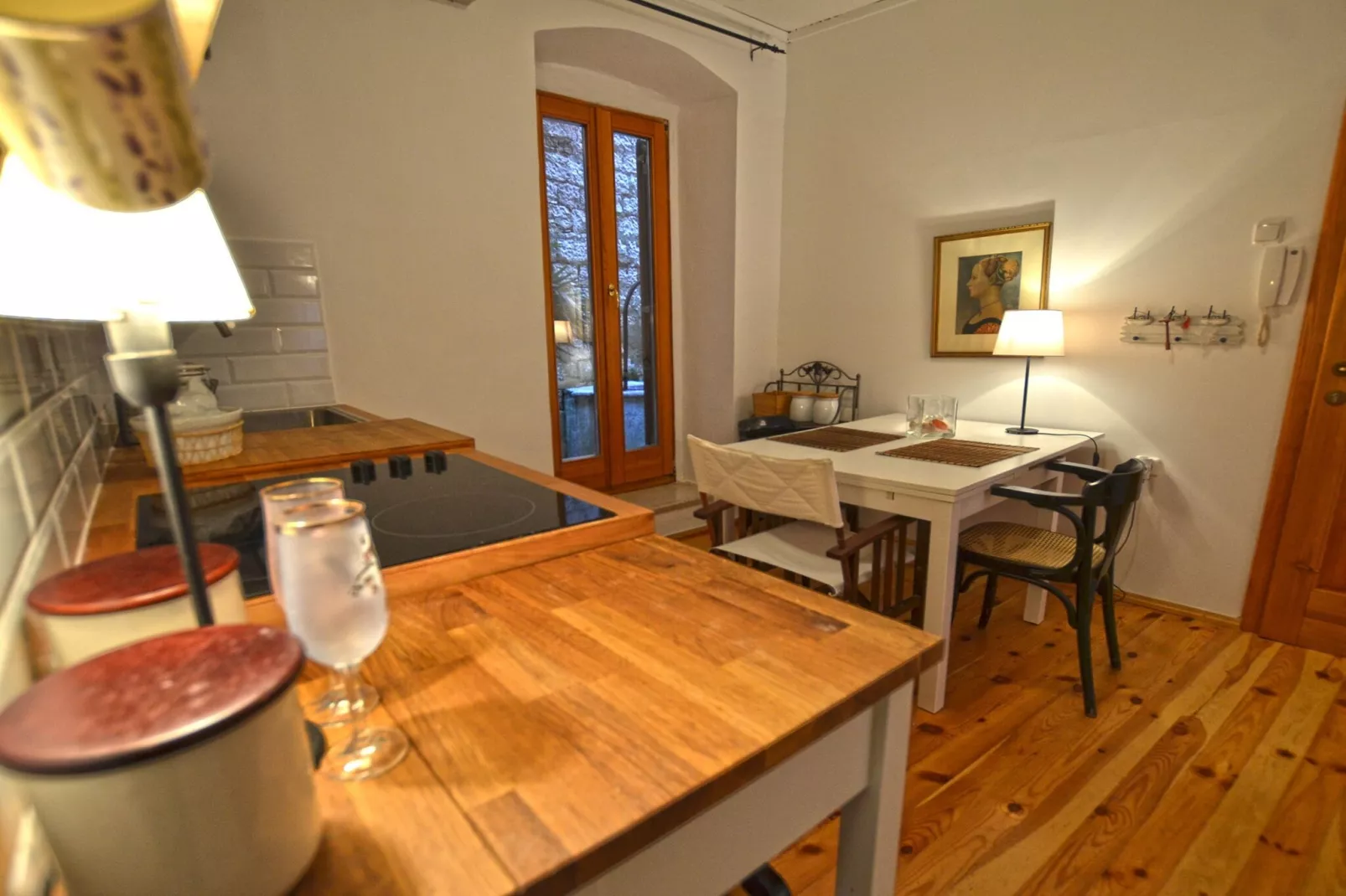 Downtown Rovinj Charming Nest Apartment - One Bedroom Apartment-Keuken