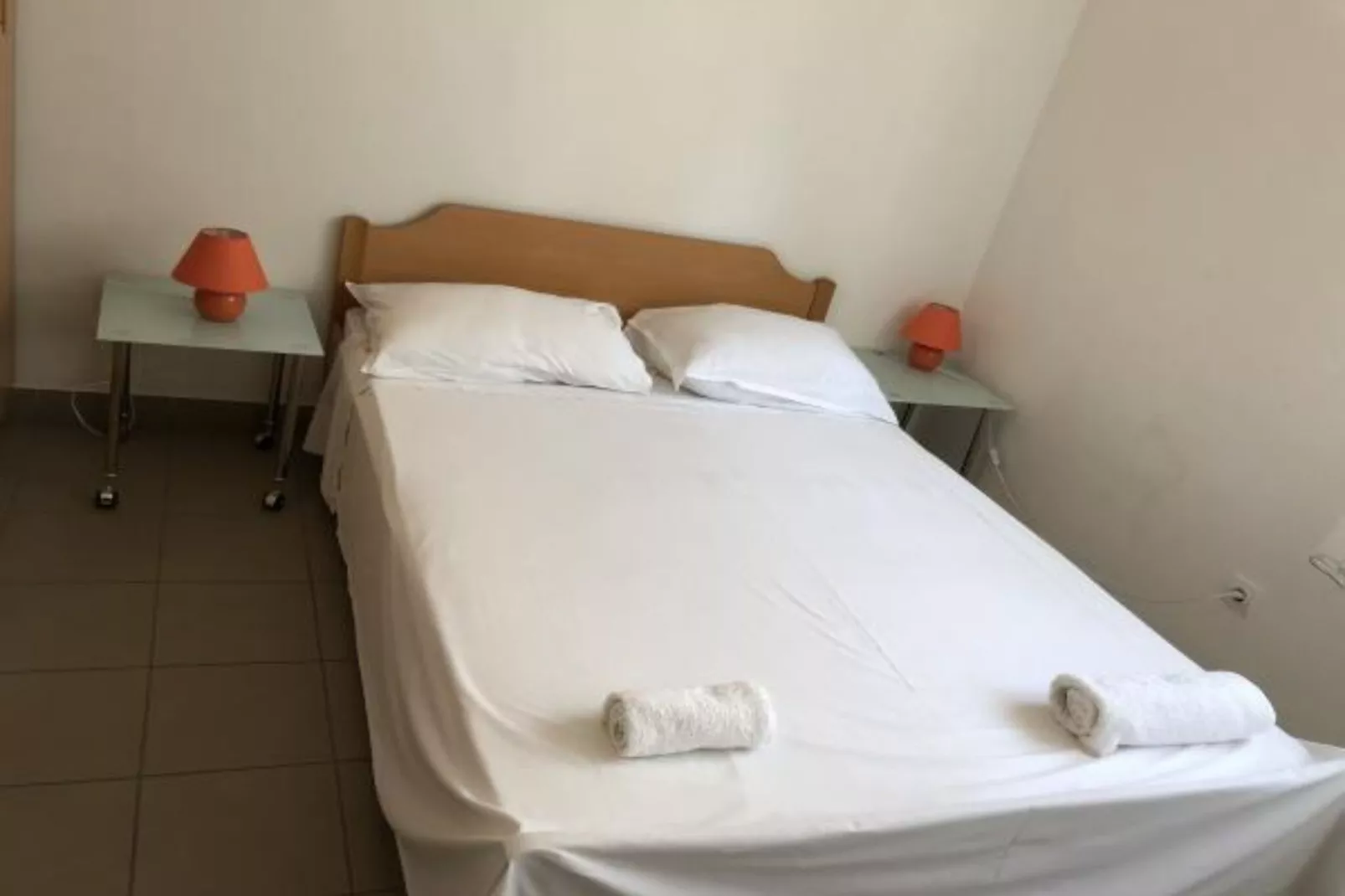 Apartmani Villa Borzic - One Bedroom Apartment with Terarce and Sea View 2-Plitvice-Slaapkamer