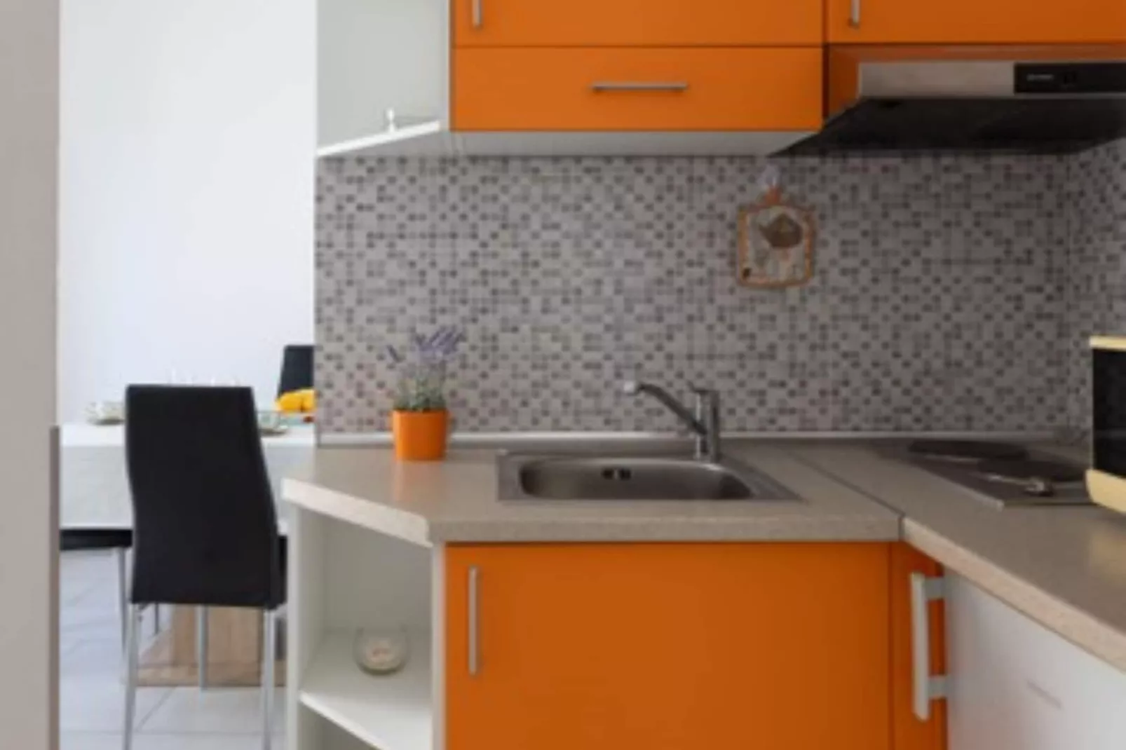 Studio Apartment with Terrace 2-Keuken