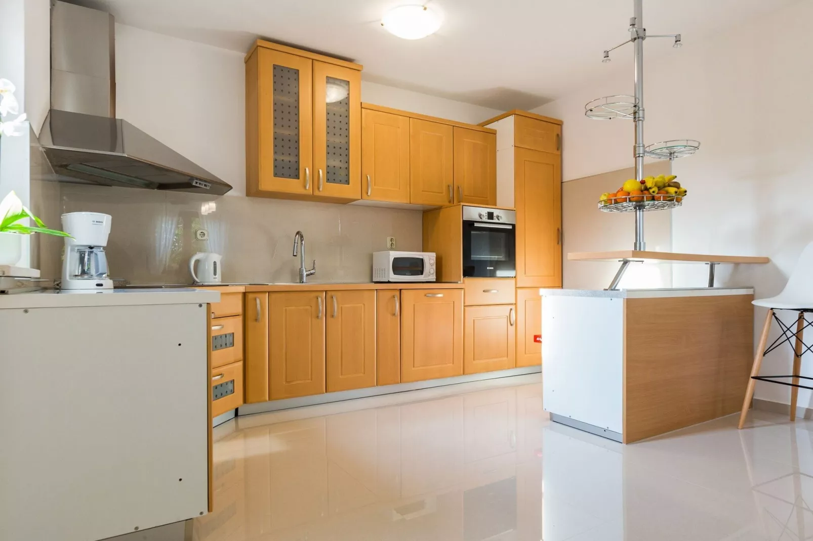 Modern Escape with Private Pool, Sauna, Game Room & BBQ, near Zadar - Four Bedroom Villa-Keuken