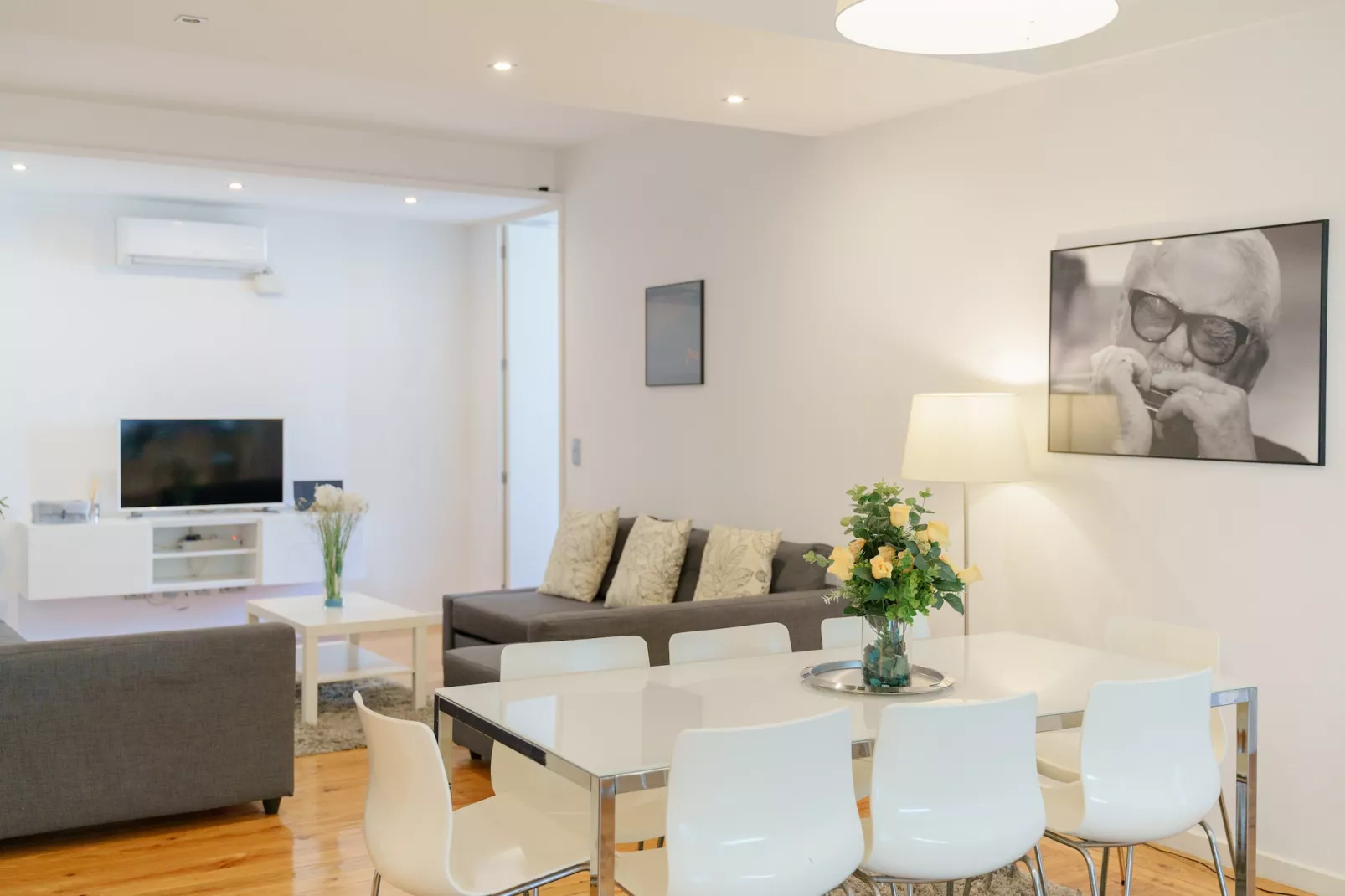 Feel Porto Photo Downtown Flat-Woonkamer