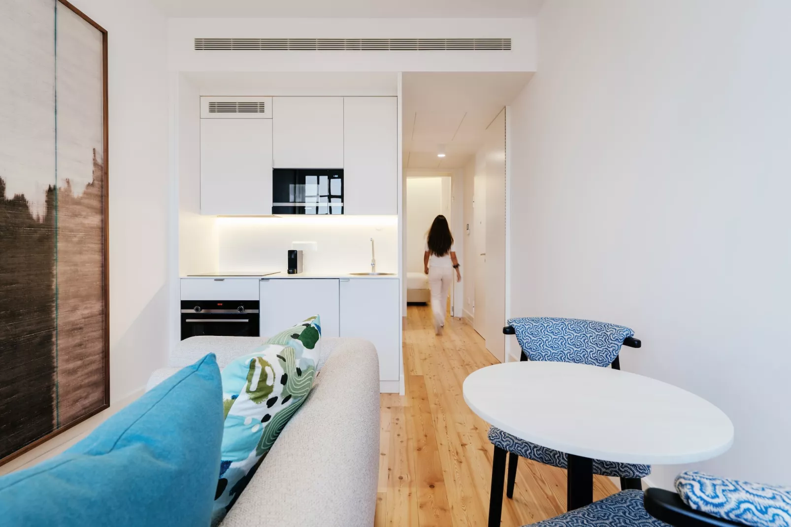 Feel Porto Clérigos Charm Flat 3.3-Woonkamer