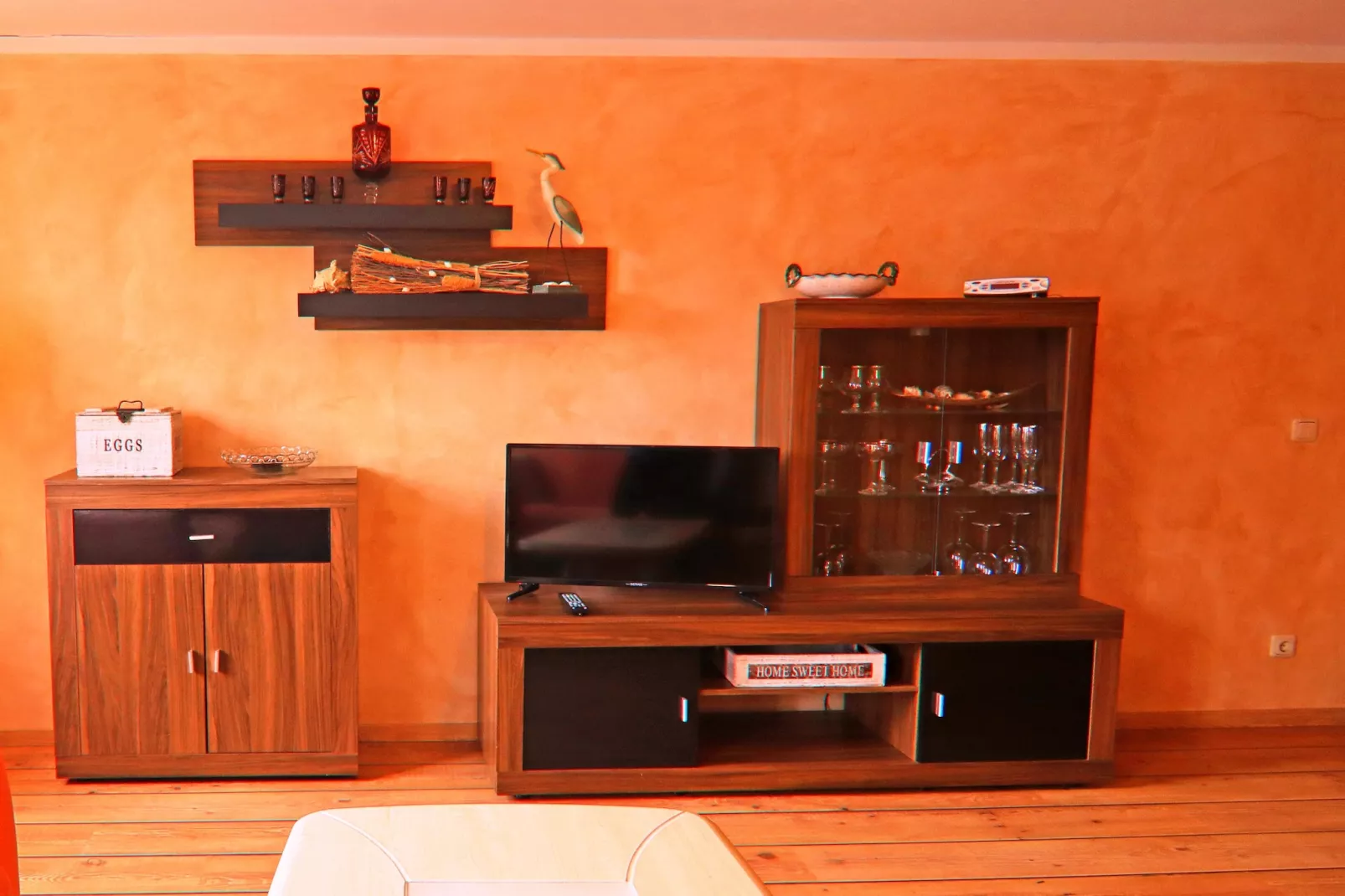Ferienwohnung Kogge-Woonkamer