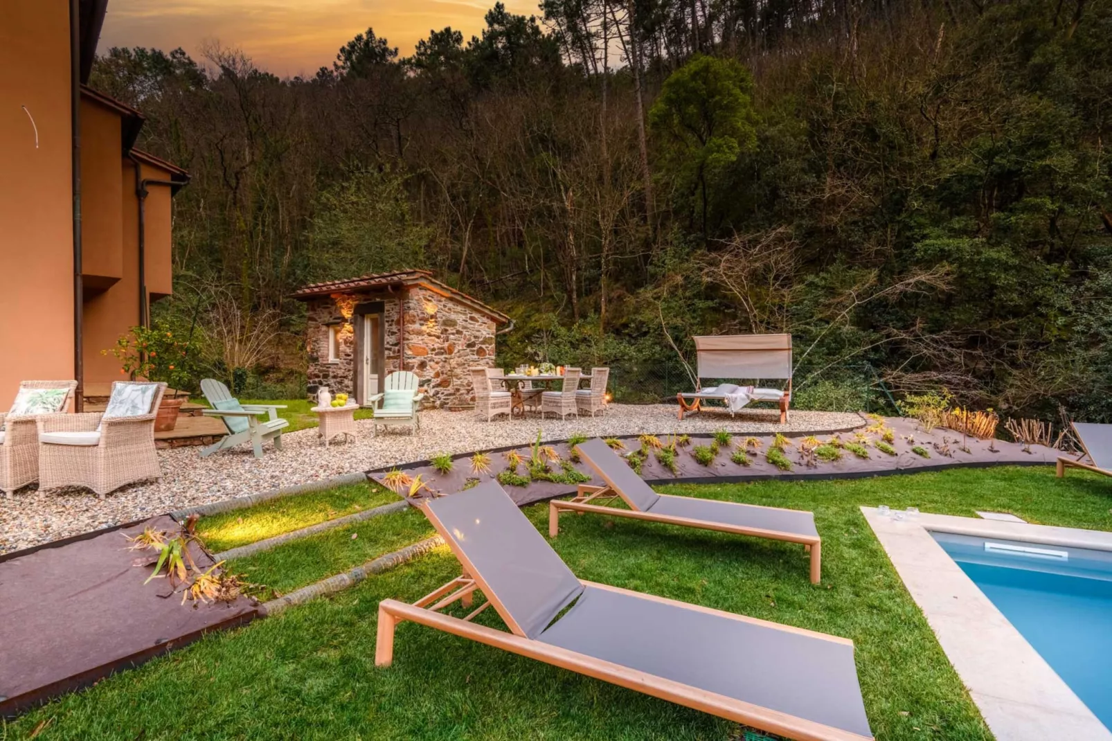 Molino Giusti Farmhouse-Zwembad