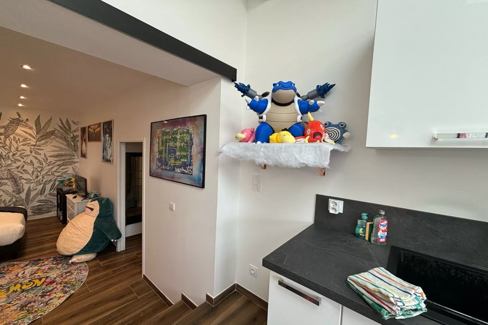 Le Poke'appart - 4pers - Confort - Rêve au Mans-Keuken