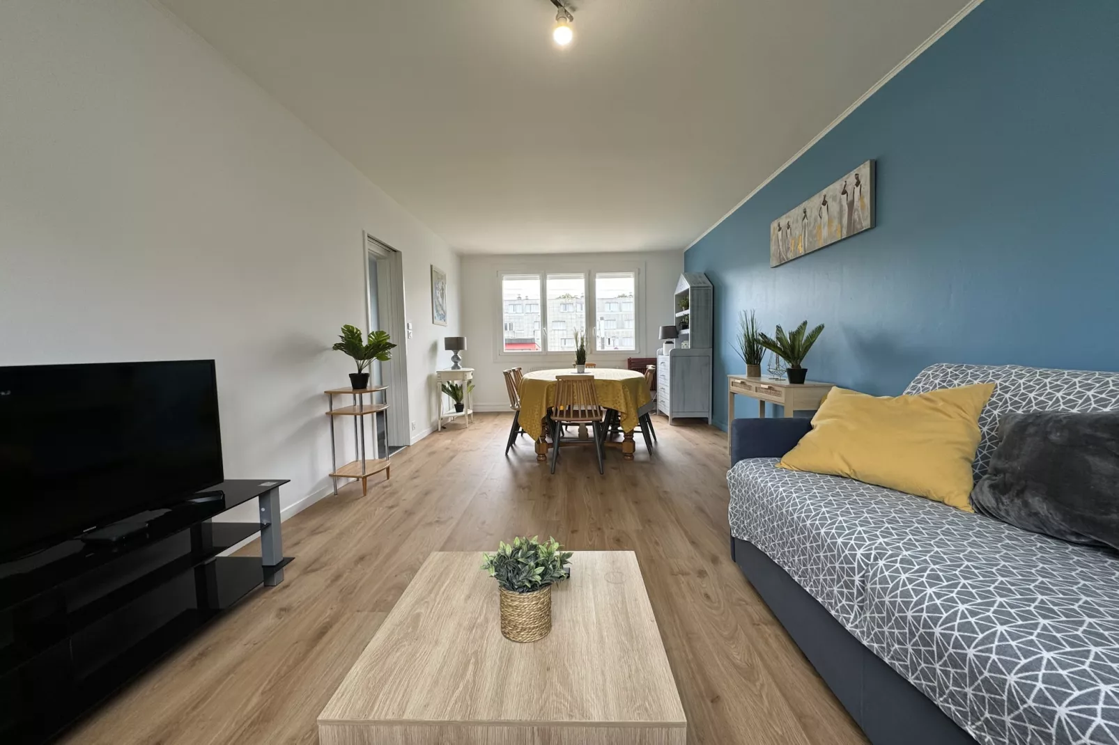 Le Mirage - Parking - Tramway - 8p - Rêve au Mans-Woonkamer