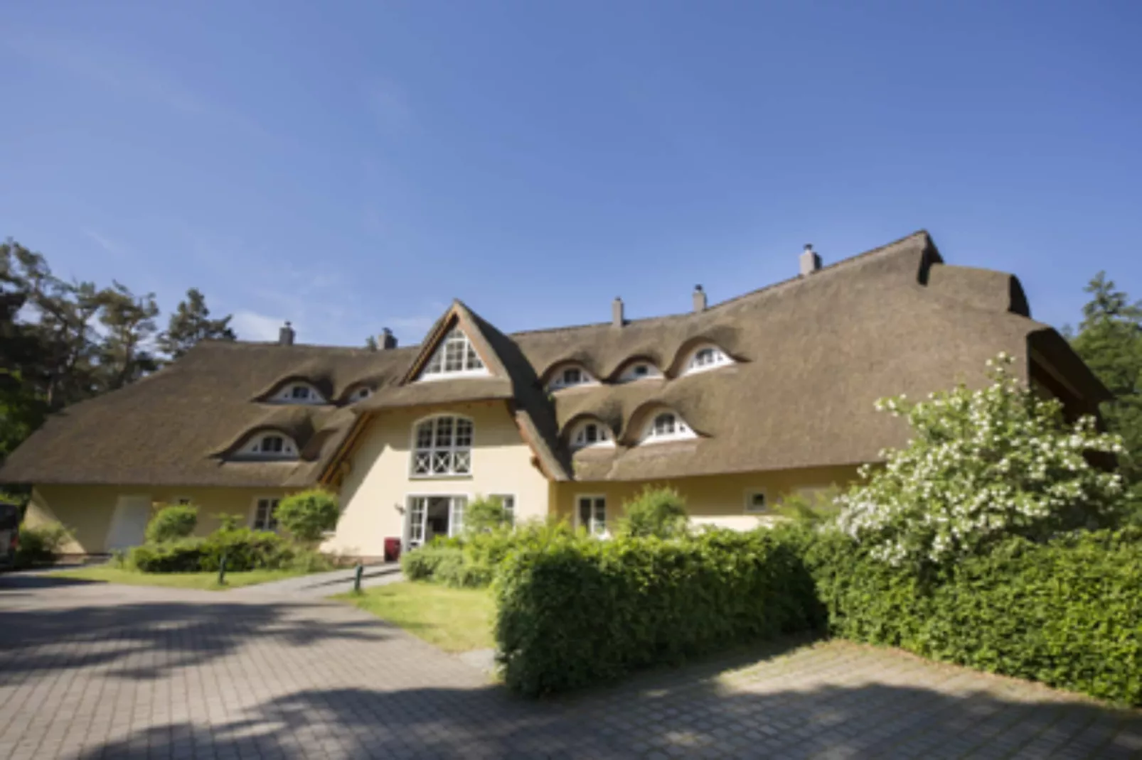 Haus Sonne - Maisonette Fewo - Strandhotel Fischland-Buitenkant zomer