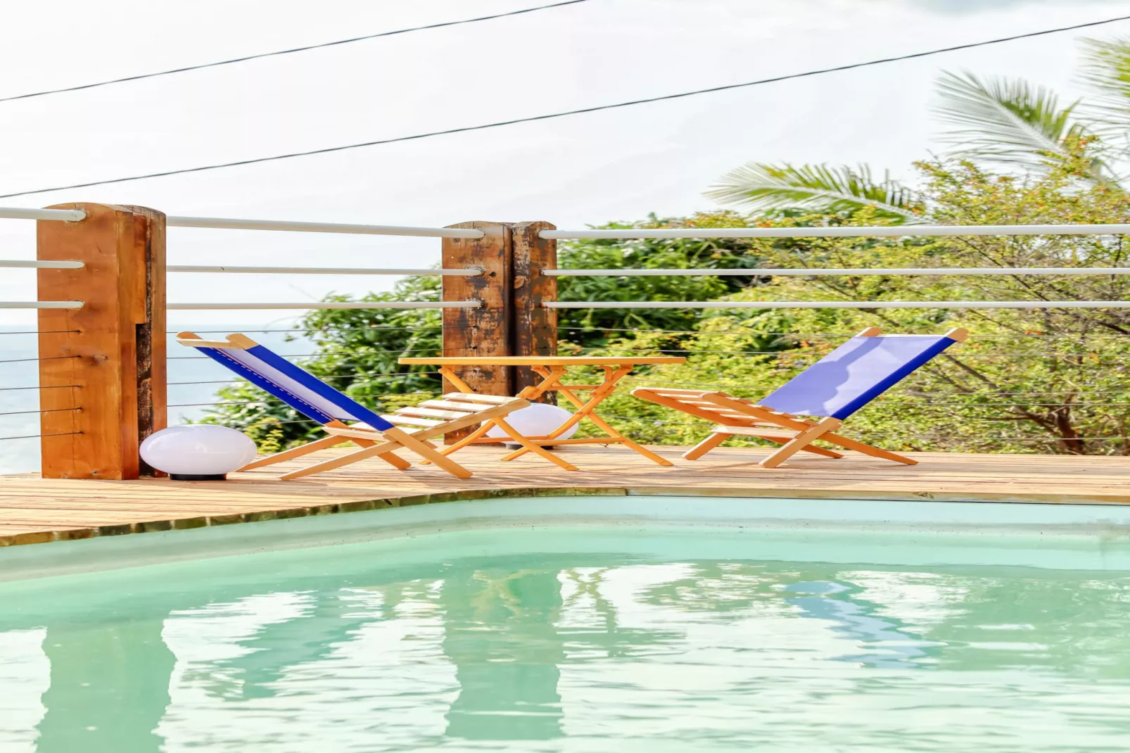 Kap Grand Large - Villa 4* Piscine à Saint Leu-Zwembad