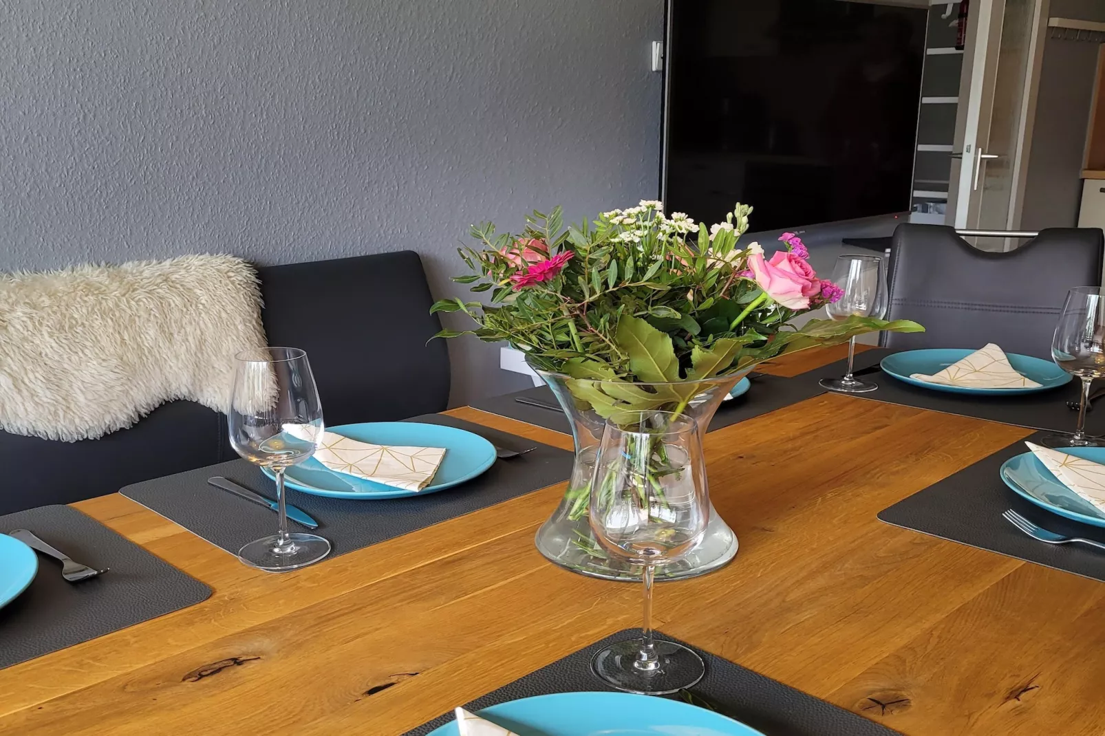 1 SZ/ 6 P Winterberg Appartments -21090-Eetkamer