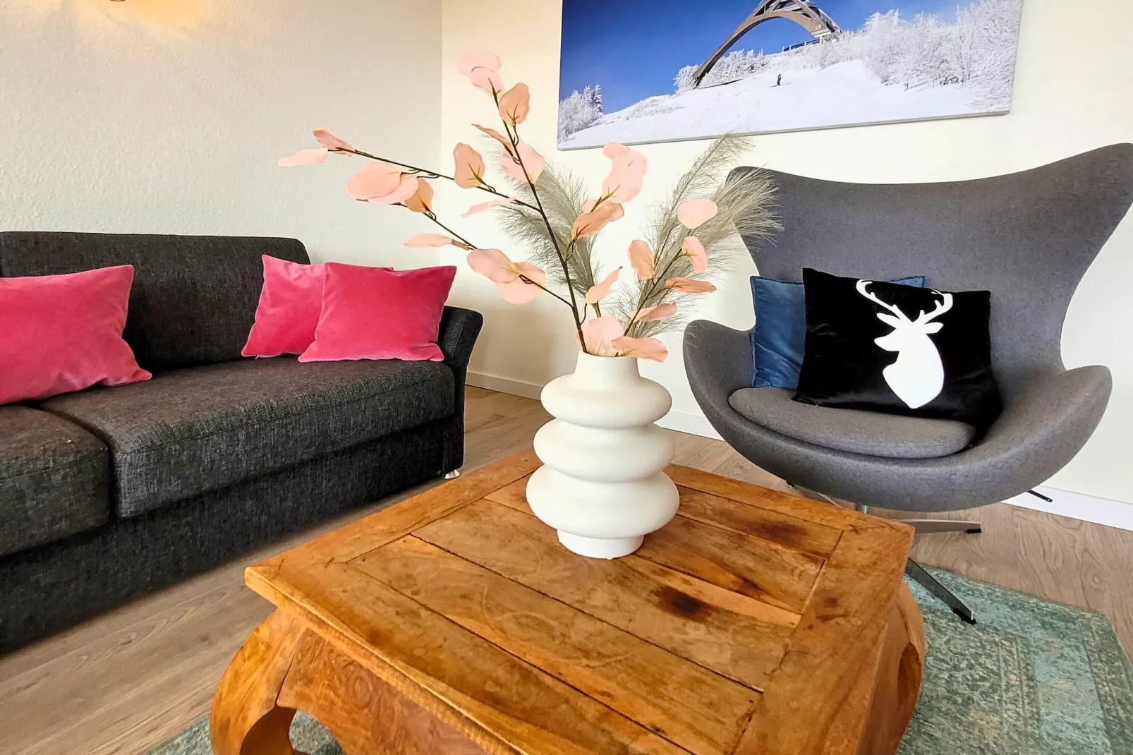 1 SZ/4P Winterberg Appartement 21093-Woonkamer