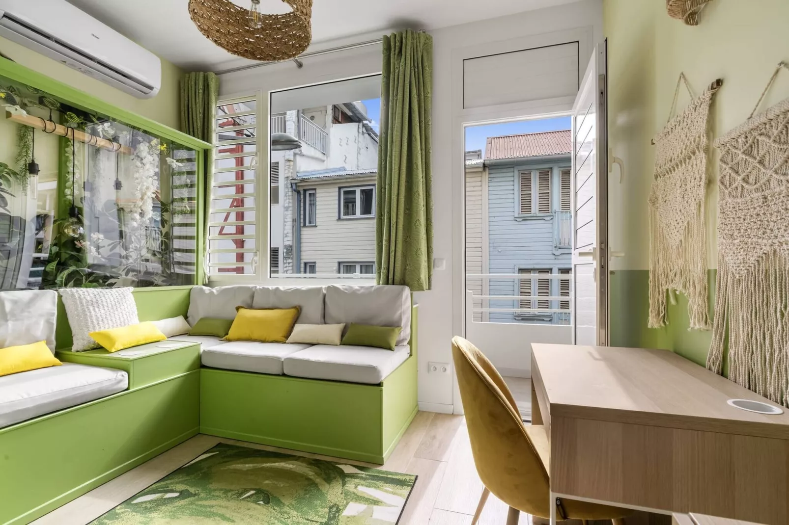 Studios Bohème et Tropical-Woonkamer