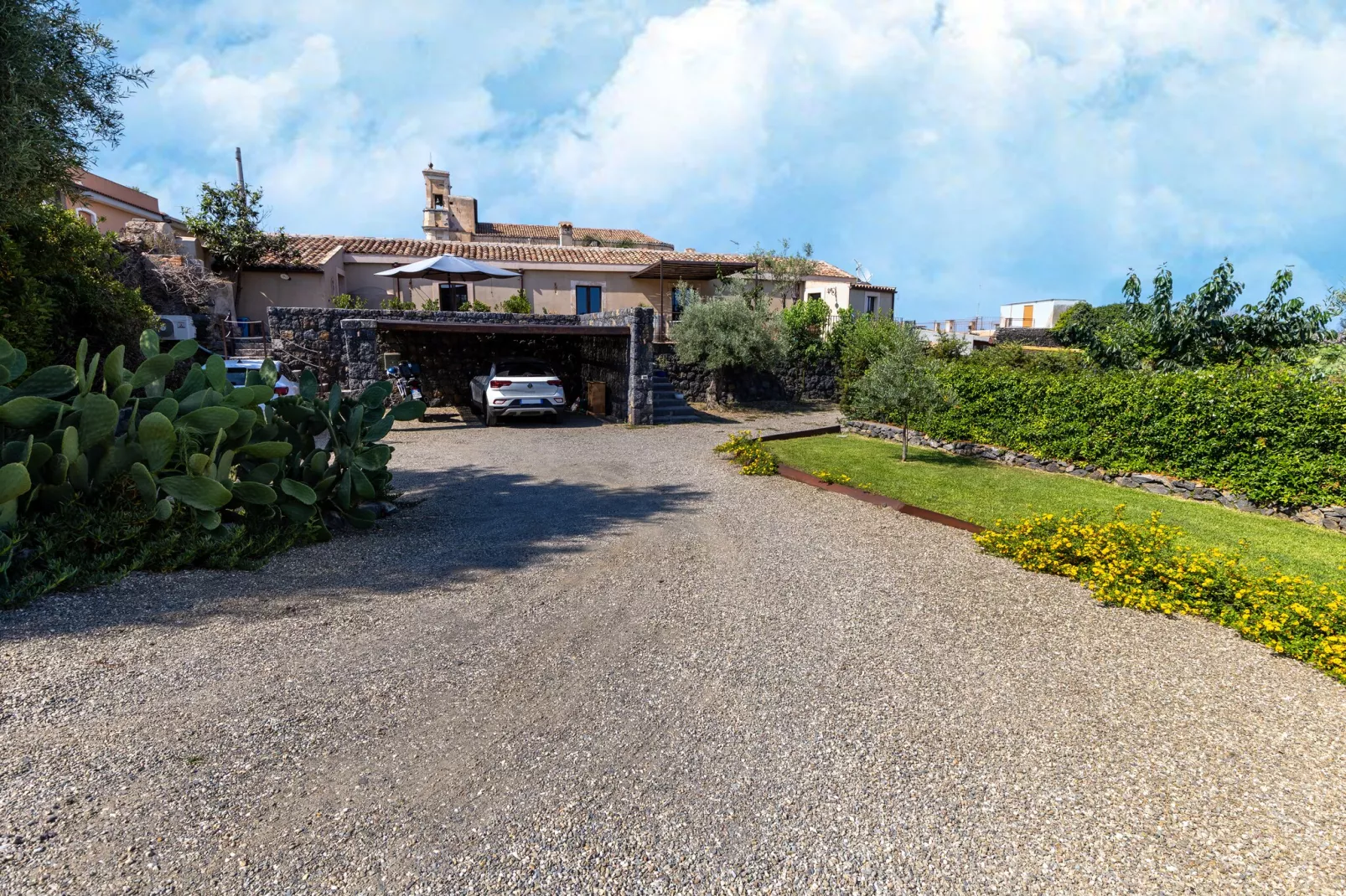 Appartamento La Cantina Villa di campagna NUOVO-Buitenkant zomer