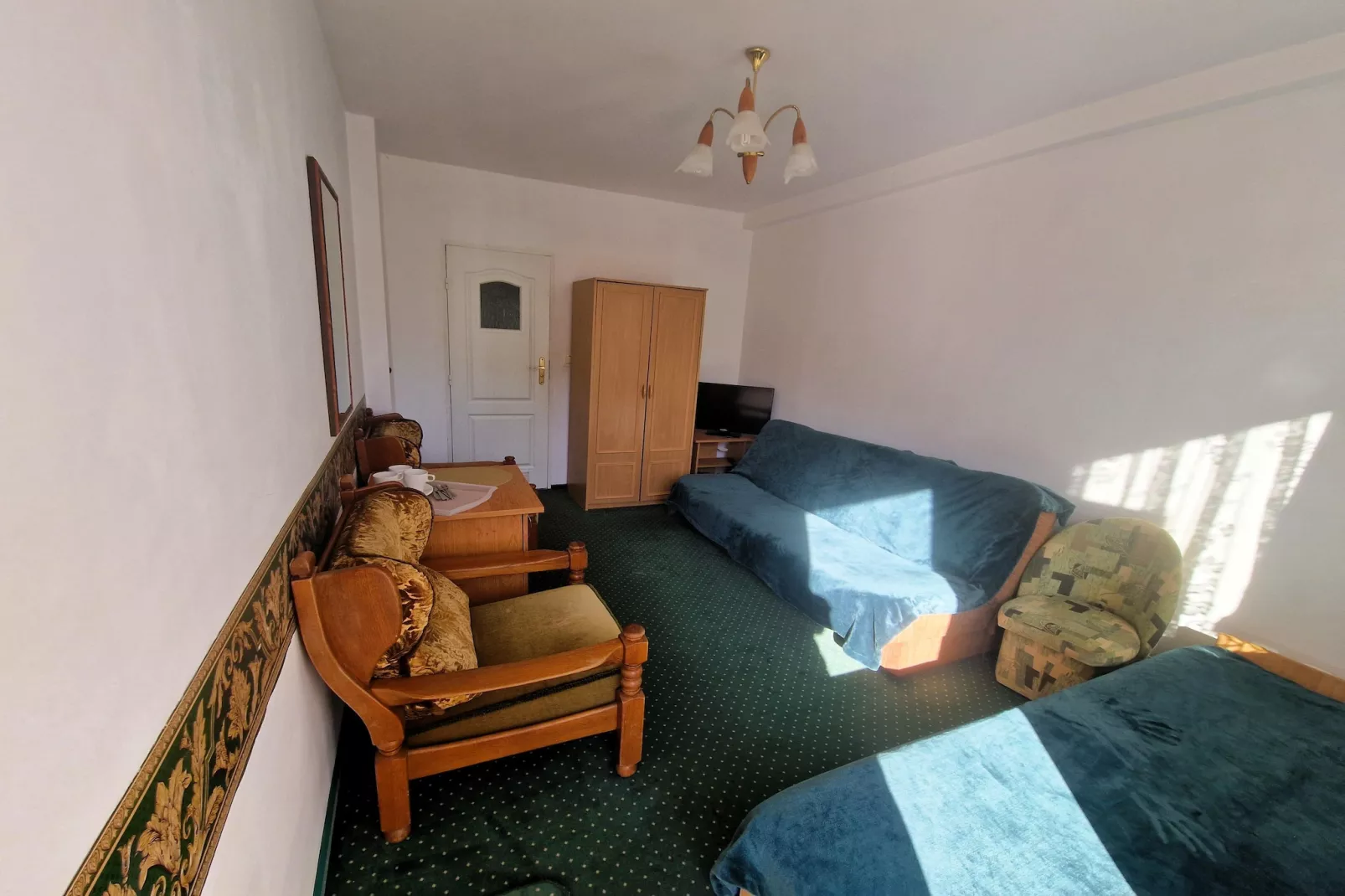 Pokój 2 osobowy na parterze-Slaapkamer