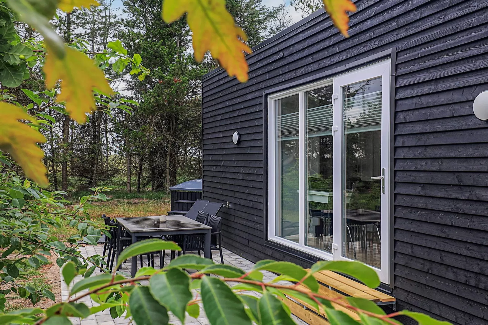 Luksus spa hytter-Buitenlucht