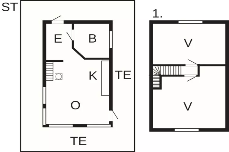 6 persoons vakantie huis in Bøstad-By Traum-Plattegrond