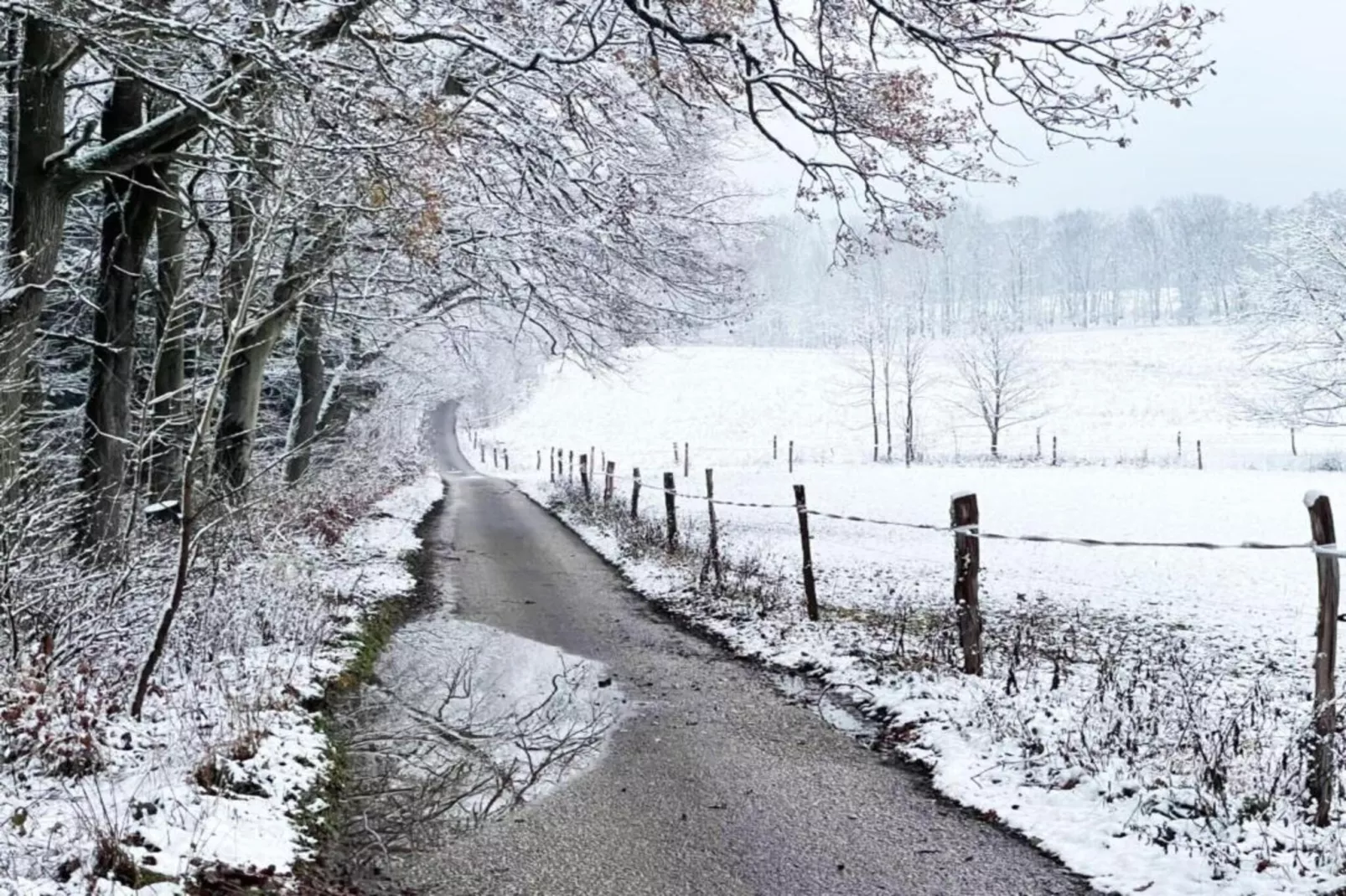 Huis Javornik-Gebied winter 20km