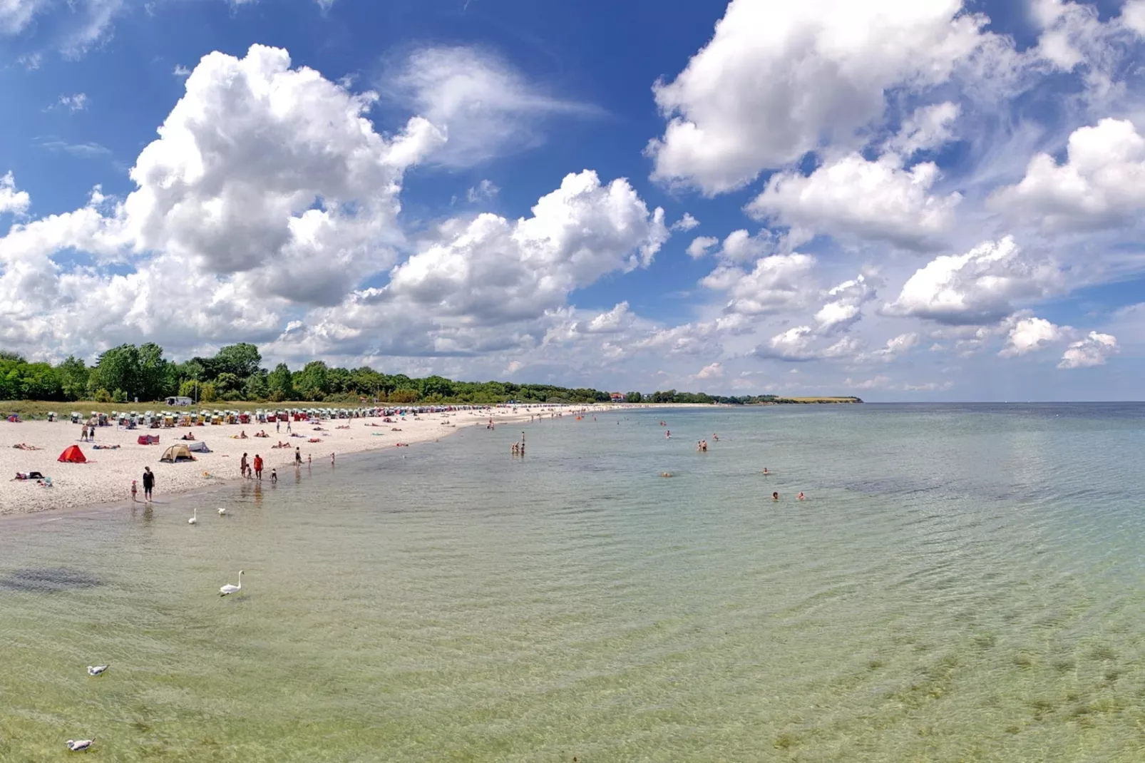 Im Ostseebad Boltenhagen-Gebieden zomer 1km