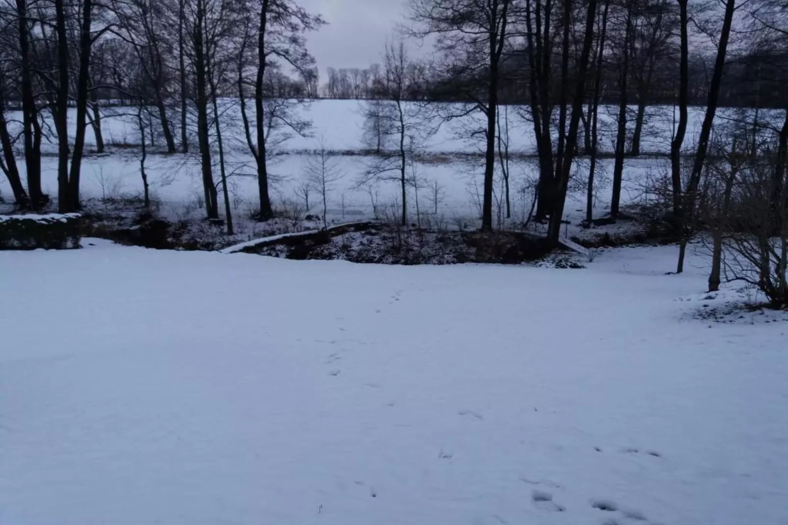 Villa Rotschönberg-Gebied winter 20km