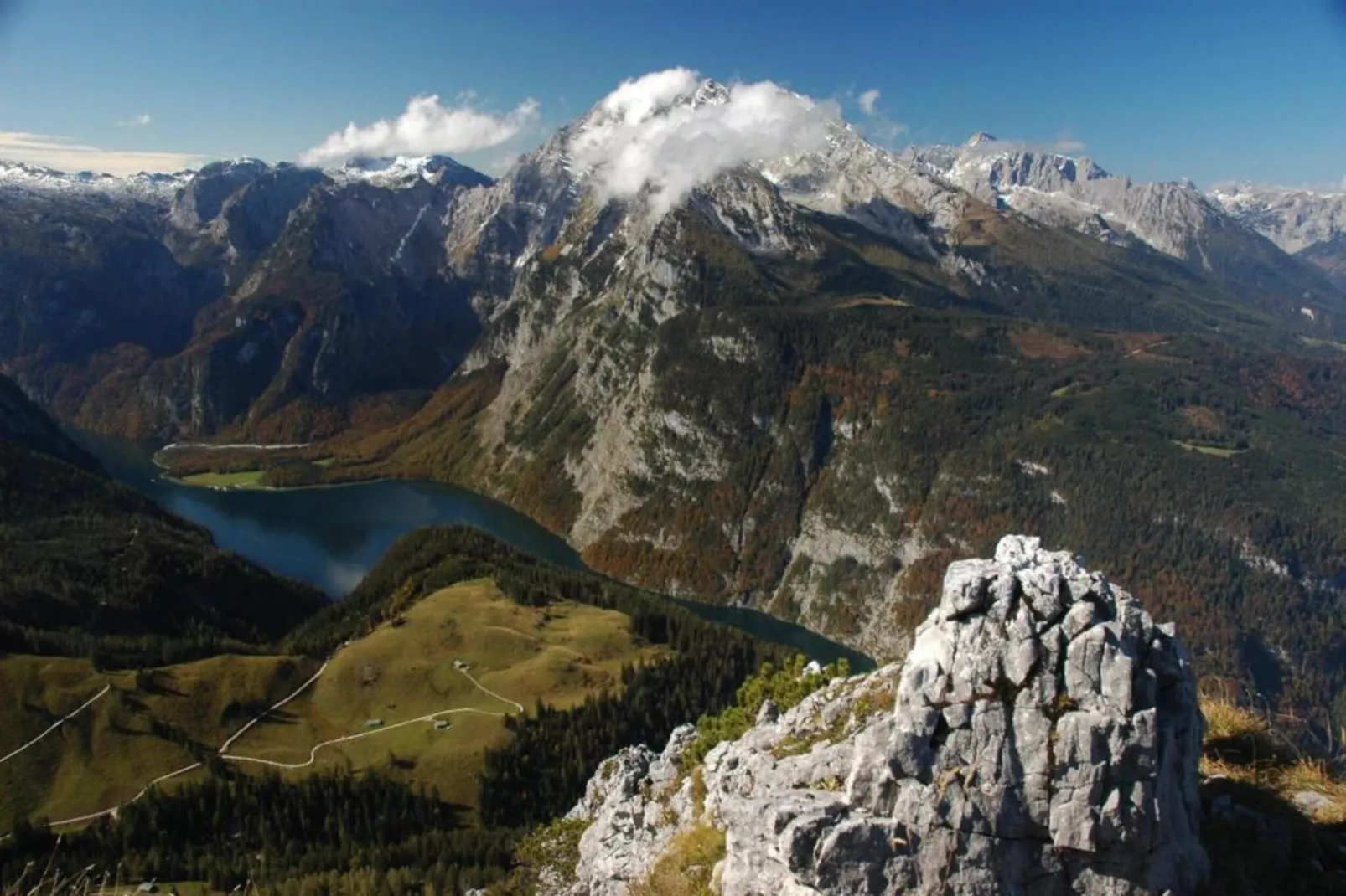 Im Berchtesgadener Land-Gebieden zomer 20km